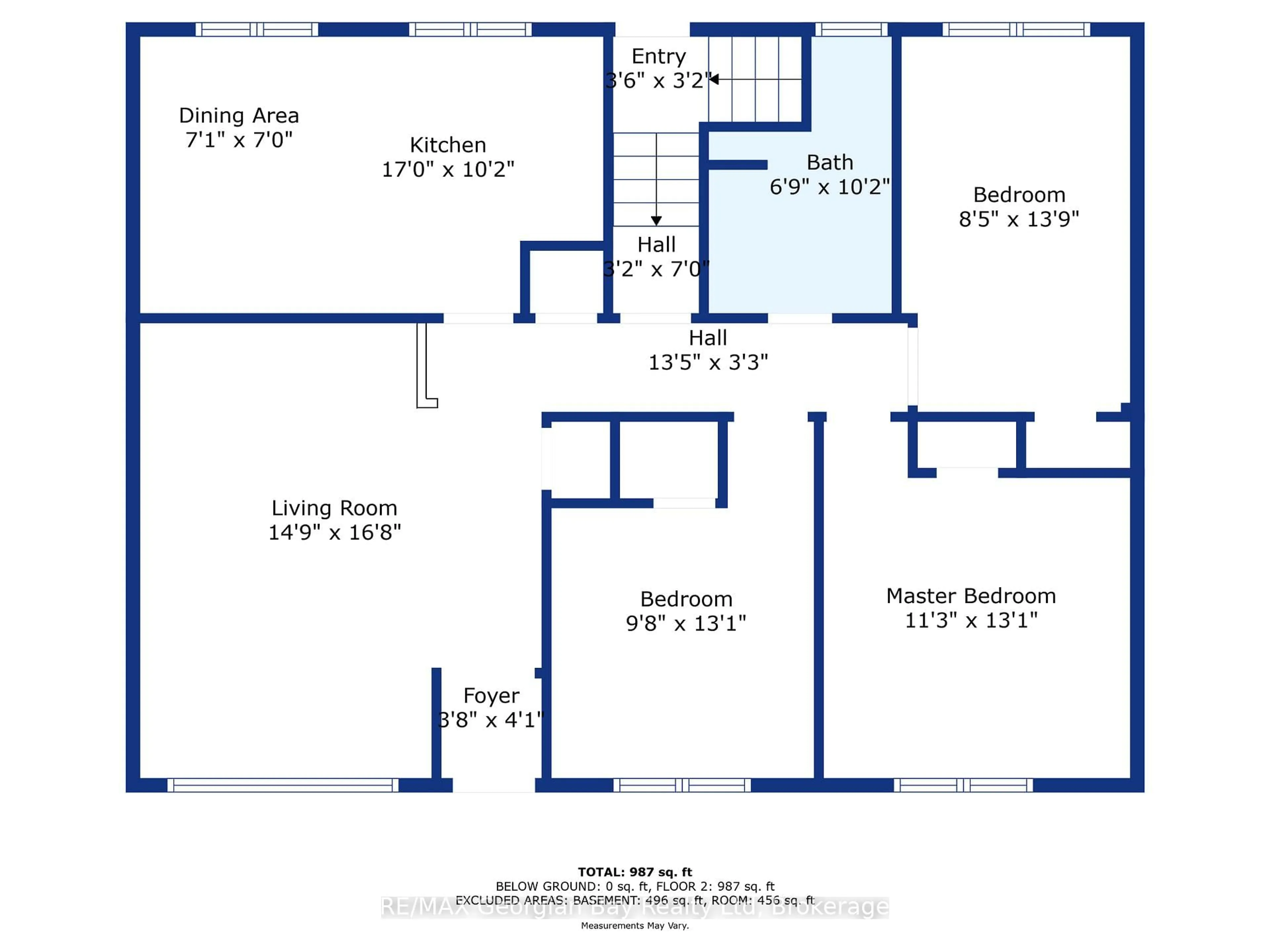 Floor plan for 324 Norene St, Midland Ontario L4R 4C2