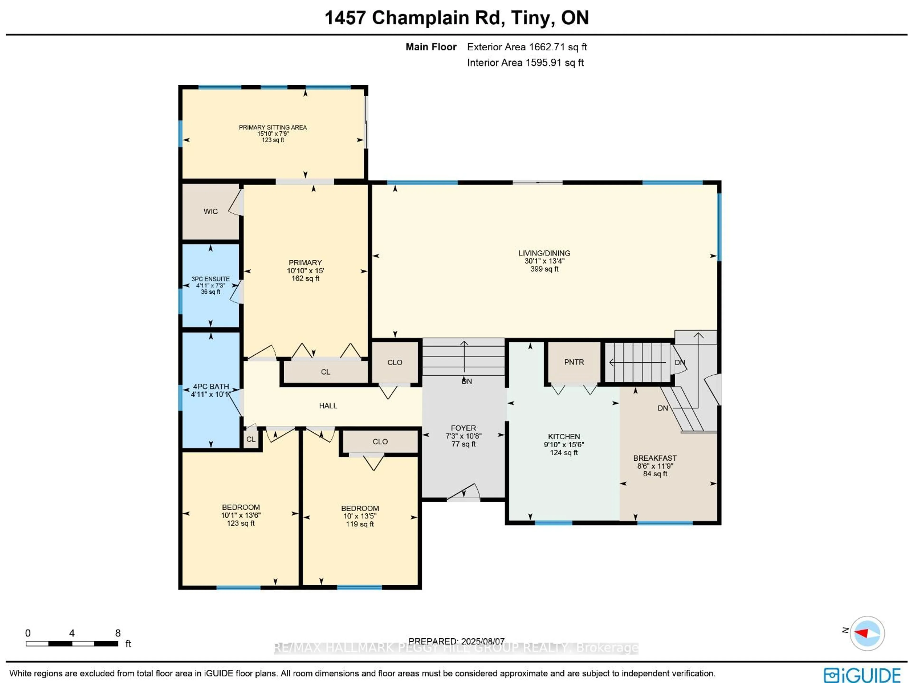 Floor plan for 1457 Champlain Rd, Tiny Ontario L9M 0C1