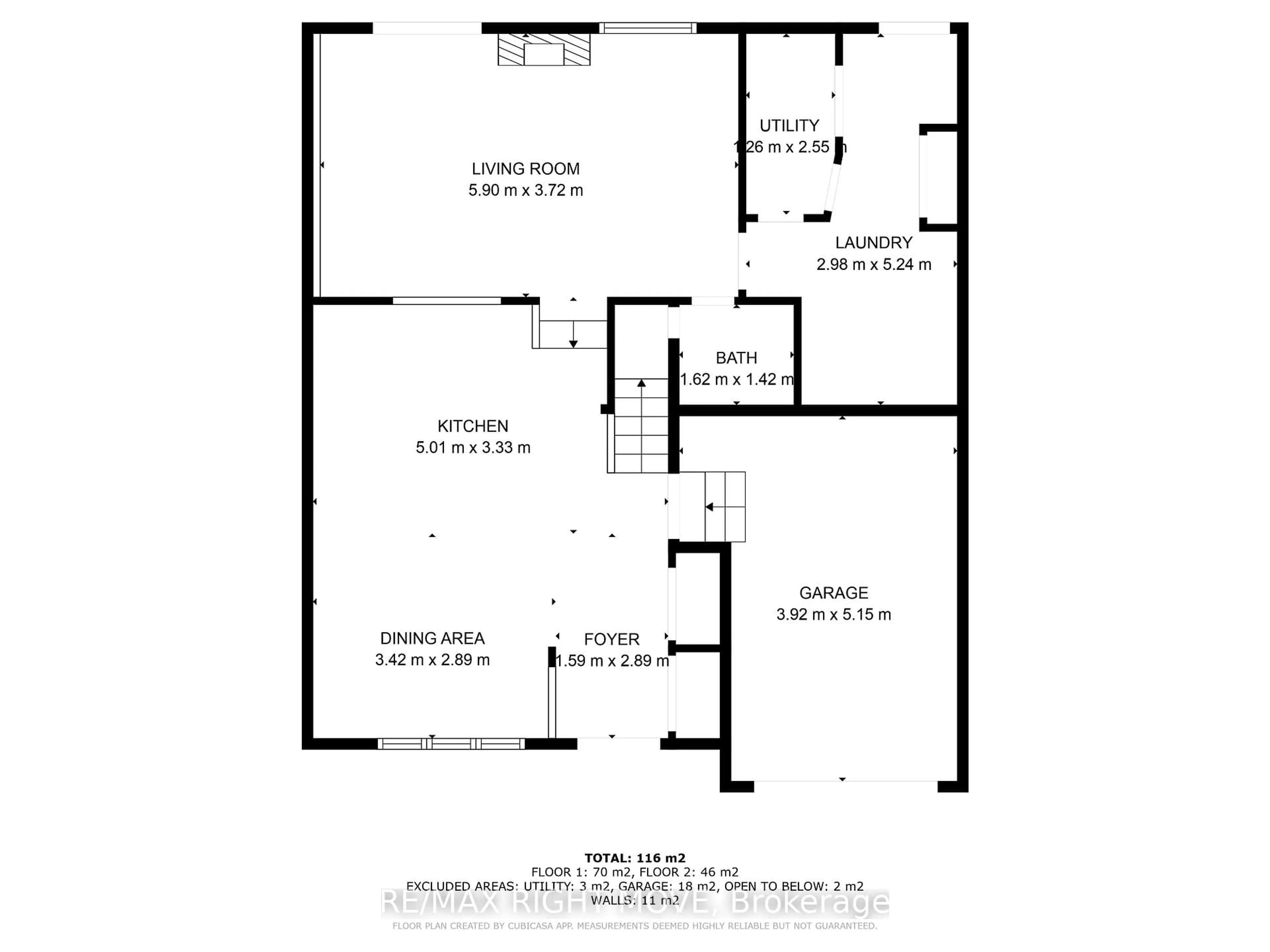 Floor plan for 131 Athabaska Rd, Barrie Ontario L4N 8E5