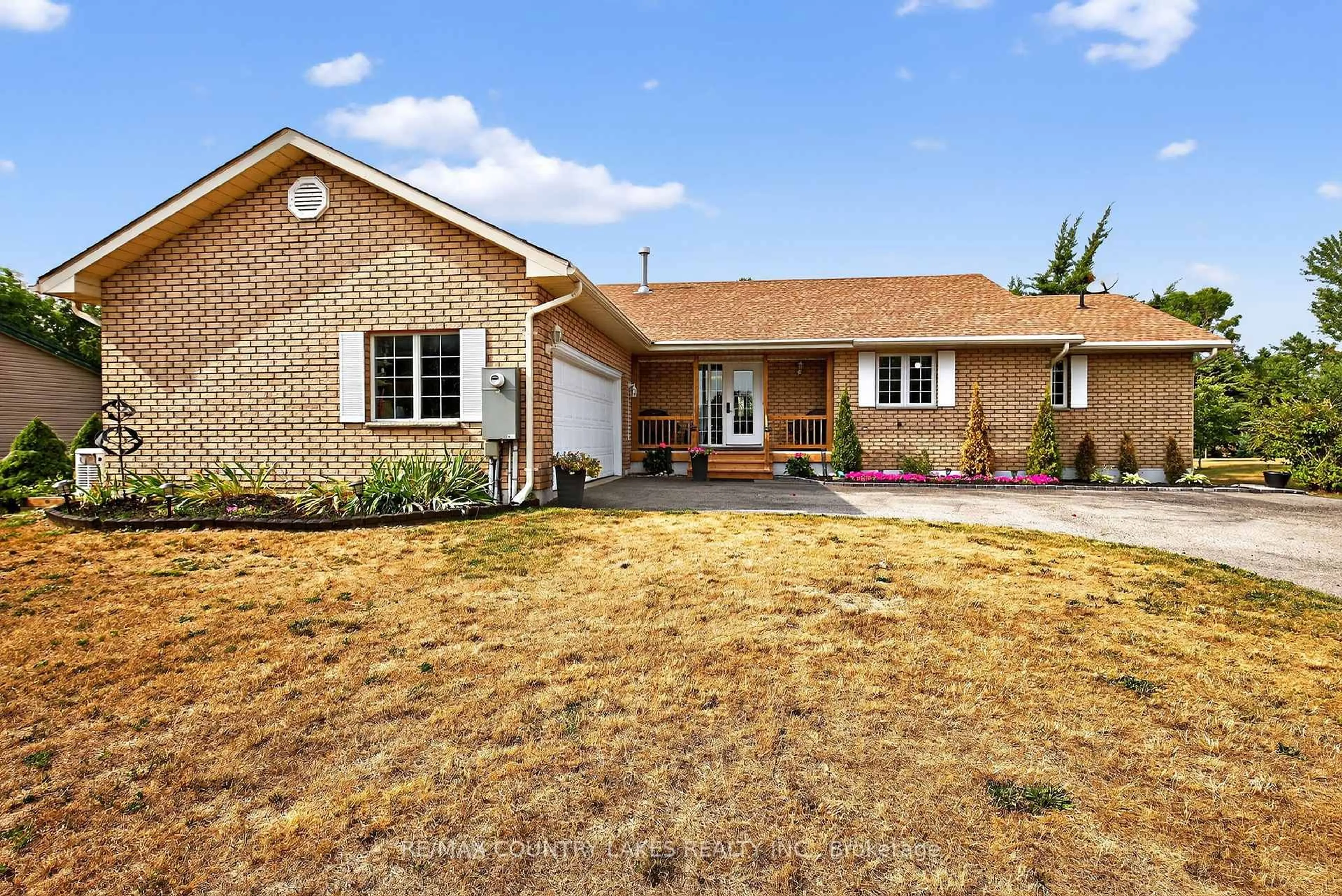 Home with brick exterior material, street for 141 Bayshore Dr, Ramara Ontario L0K 1B0