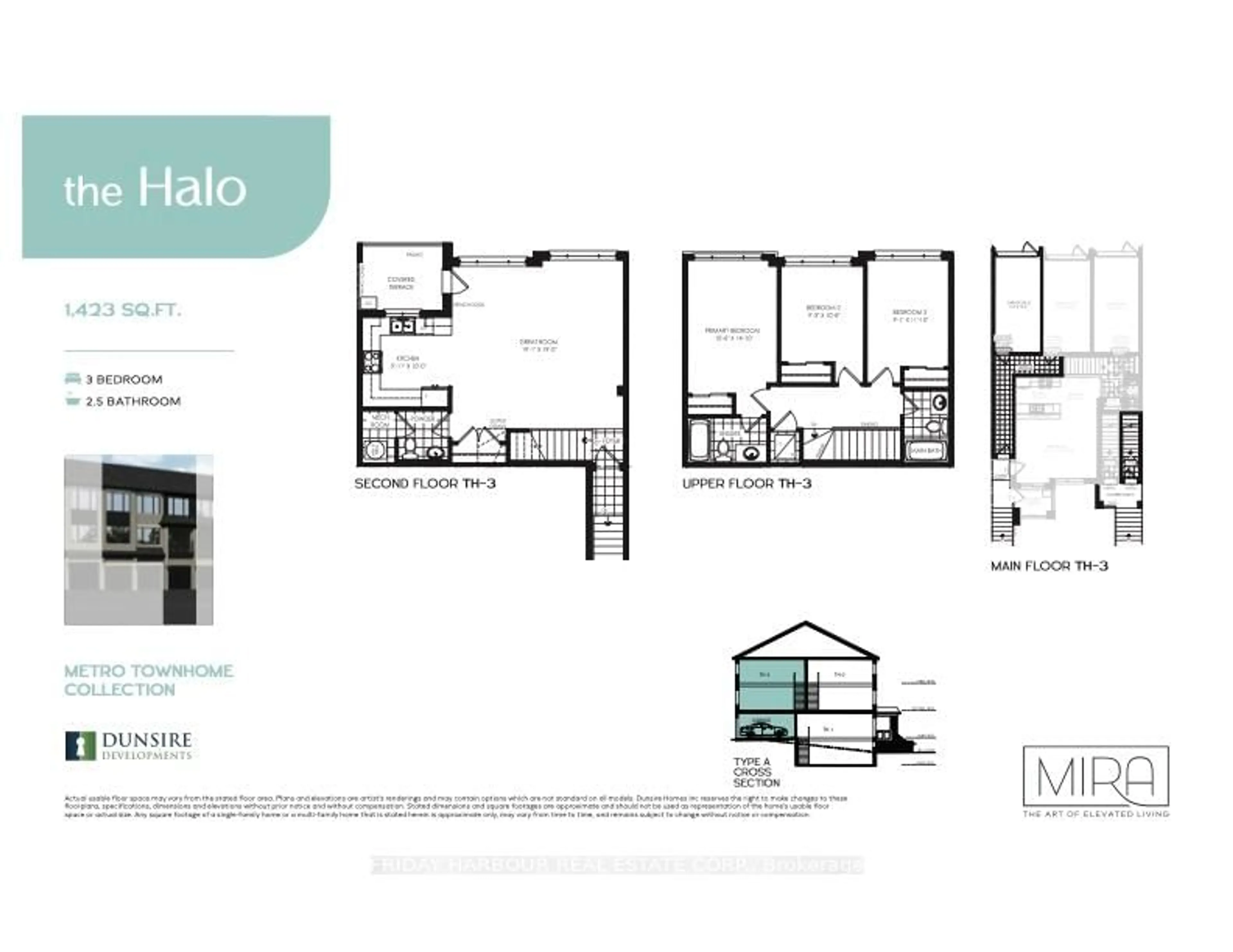 Floor plan for 17 Appletree Lane #94, Barrie Ontario L9J 0P2