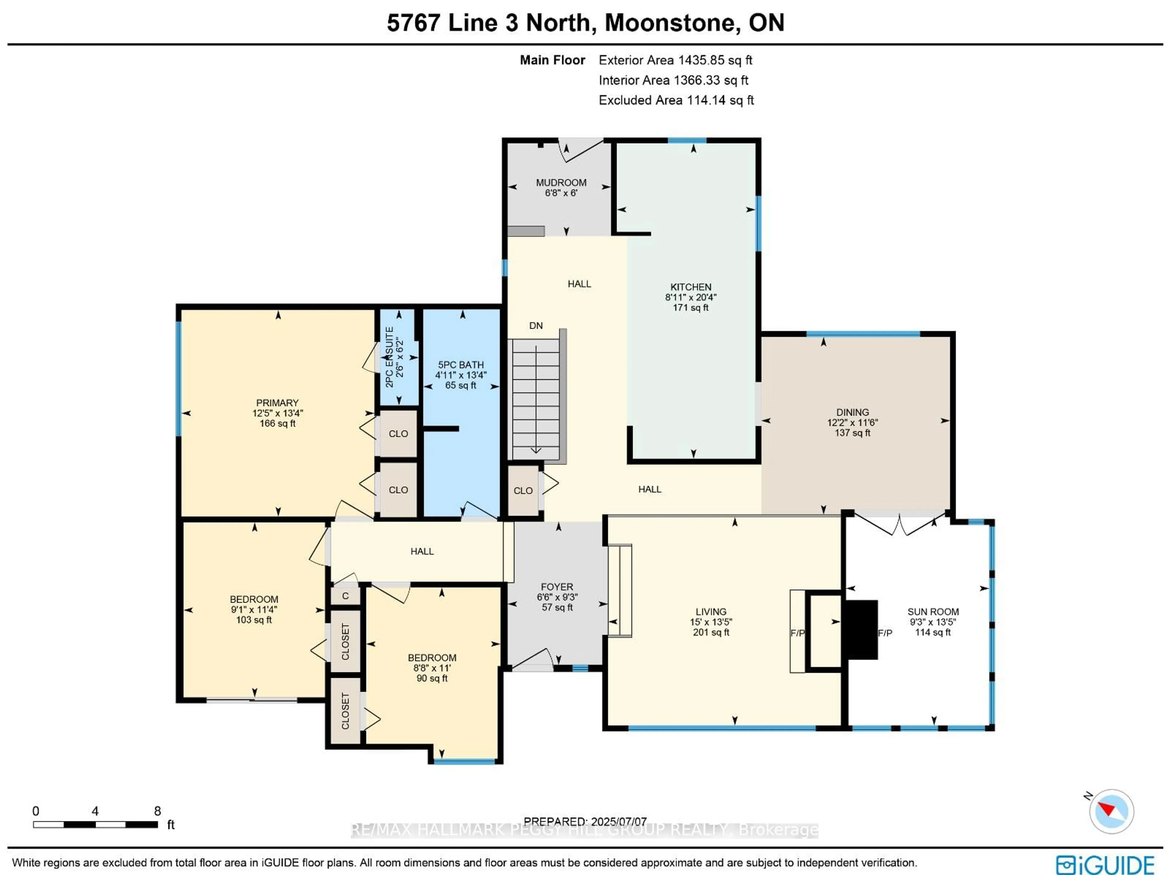 Floor plan for 5767 Line 3, Oro-Medonte Ontario L4R 4K3
