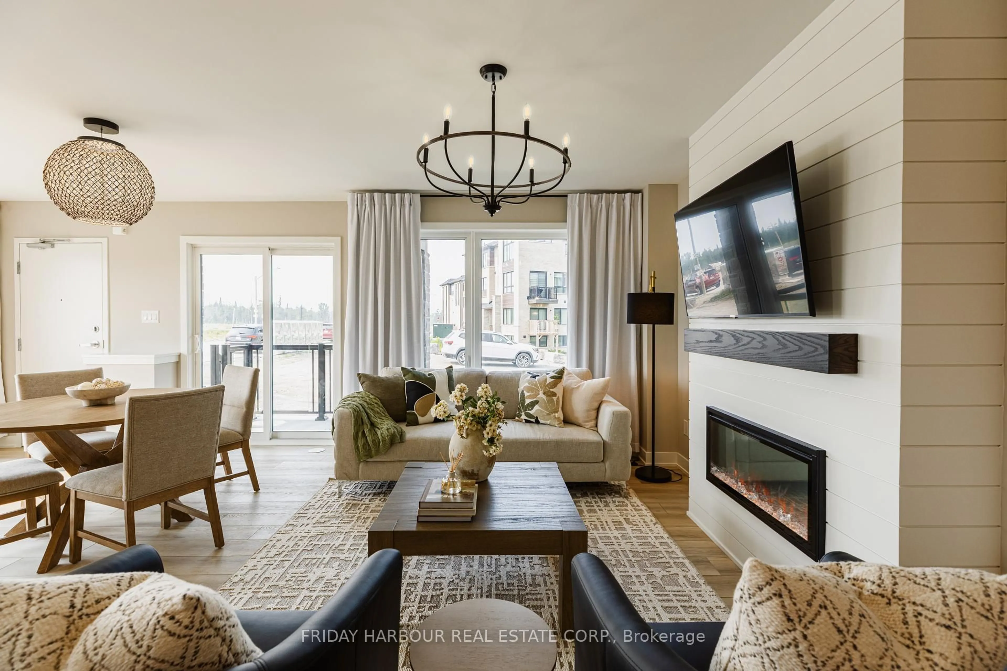 Living room with furniture, unknown for 13 Appletree Lane #96, Barrie Ontario L9J 0P2