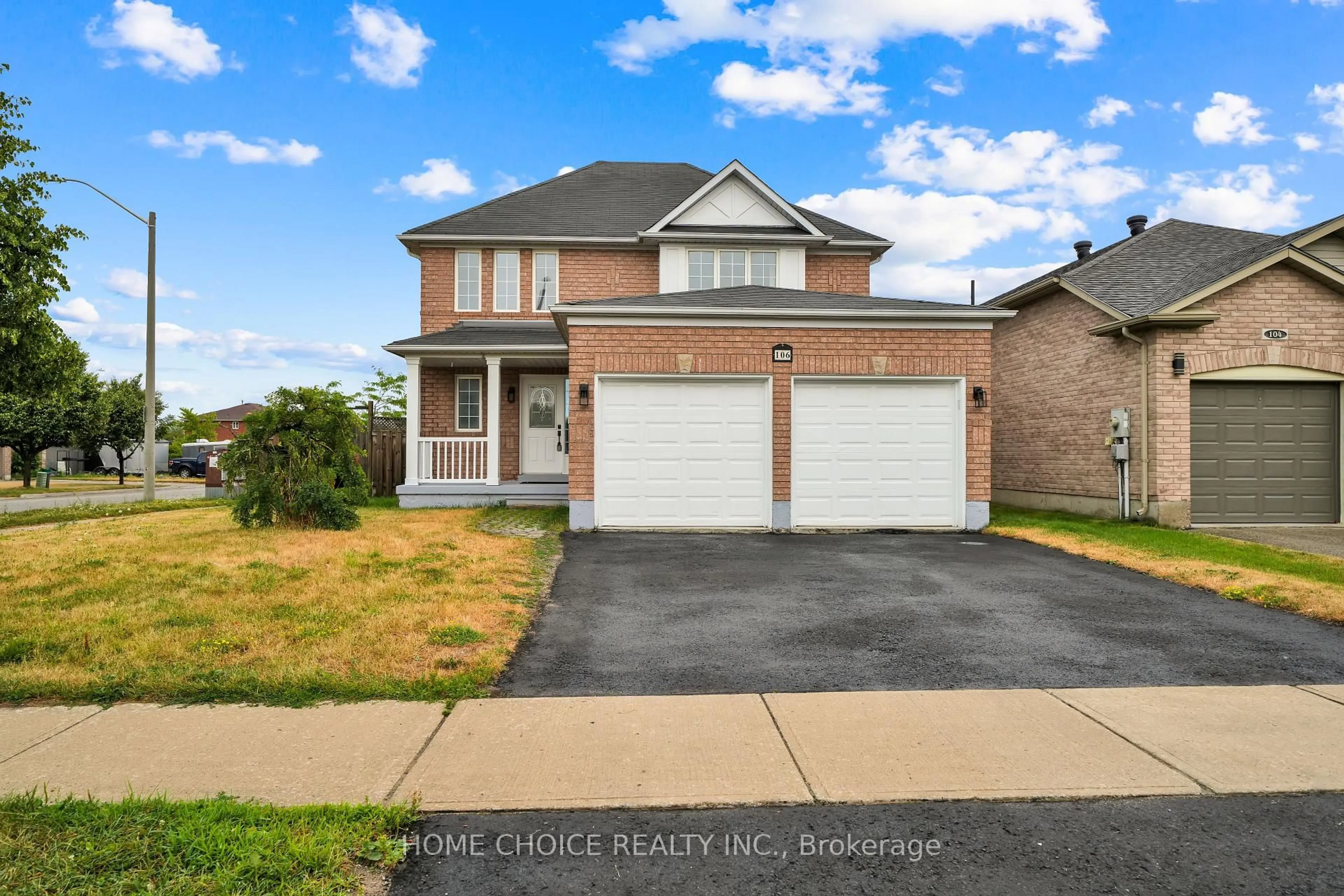 Home with brick exterior material, street for 106 Brighton Rd, Barrie Ontario L4M 6S2