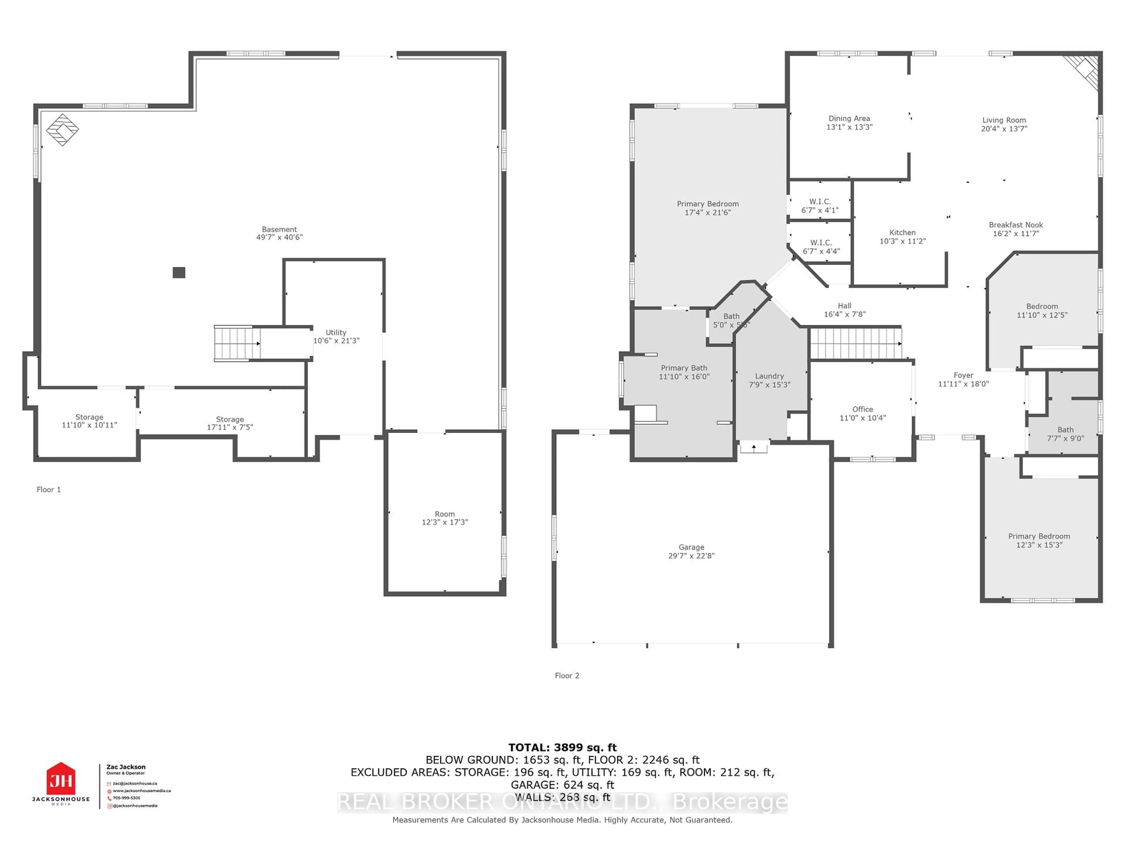 Floor plan for 3 Bridle Path, Oro-Medonte Ontario L0L 2L0
