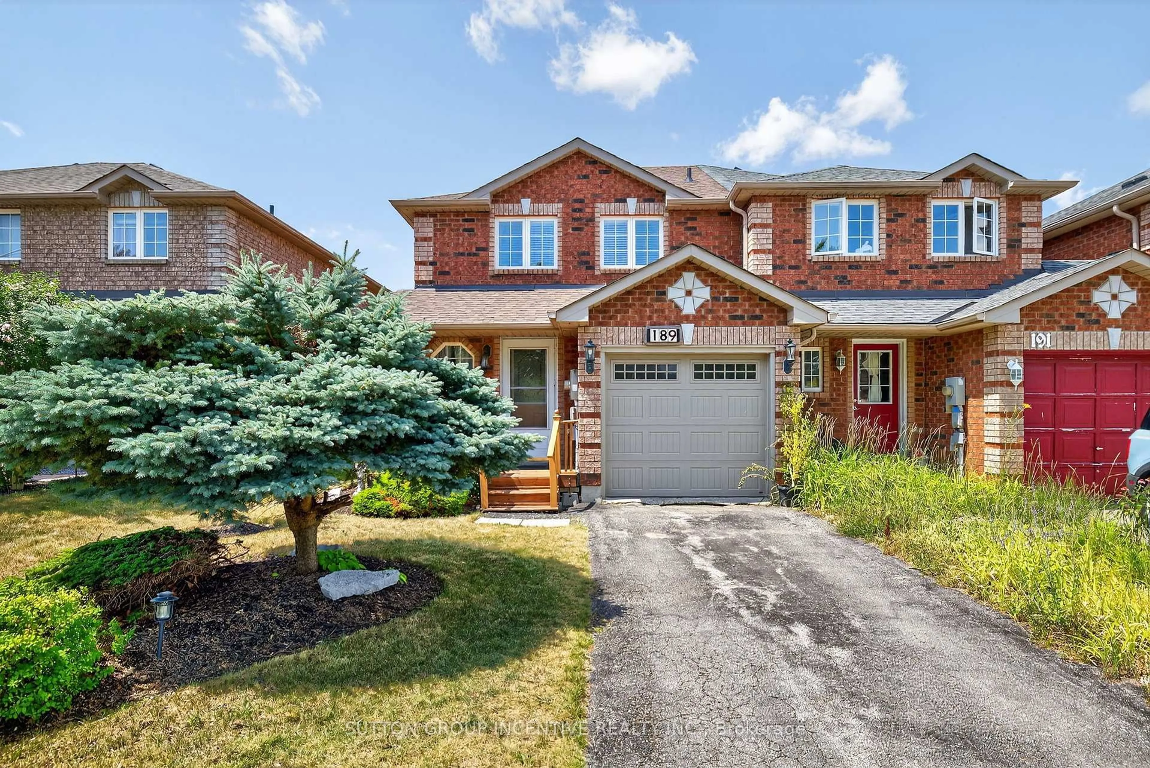 Home with brick exterior material, street for 189 Nathan Cres, Barrie Ontario L4N 0S4