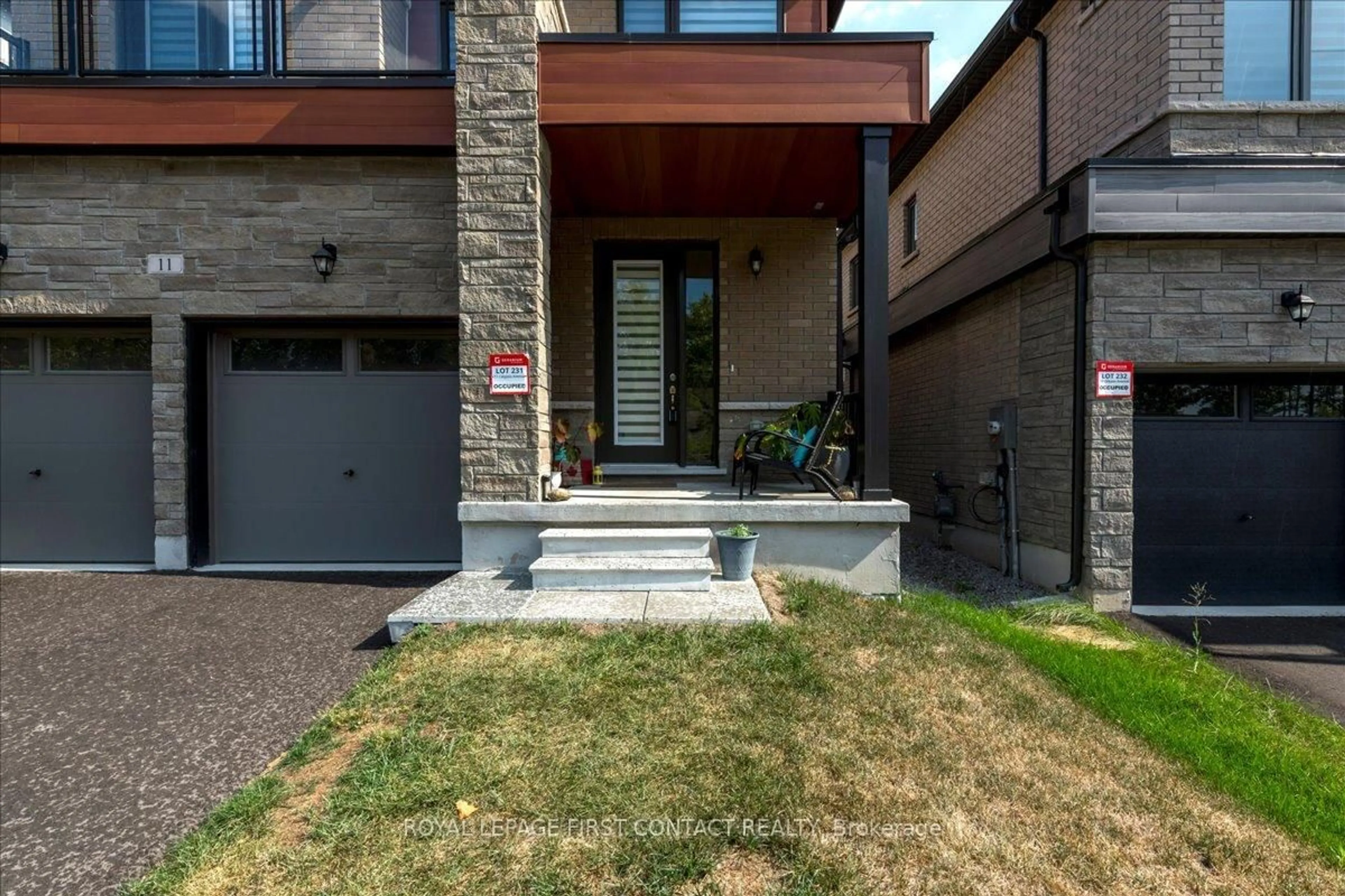 Home with brick exterior material, street for 11 Calypso Ave, Springwater Ontario L9X 2E1