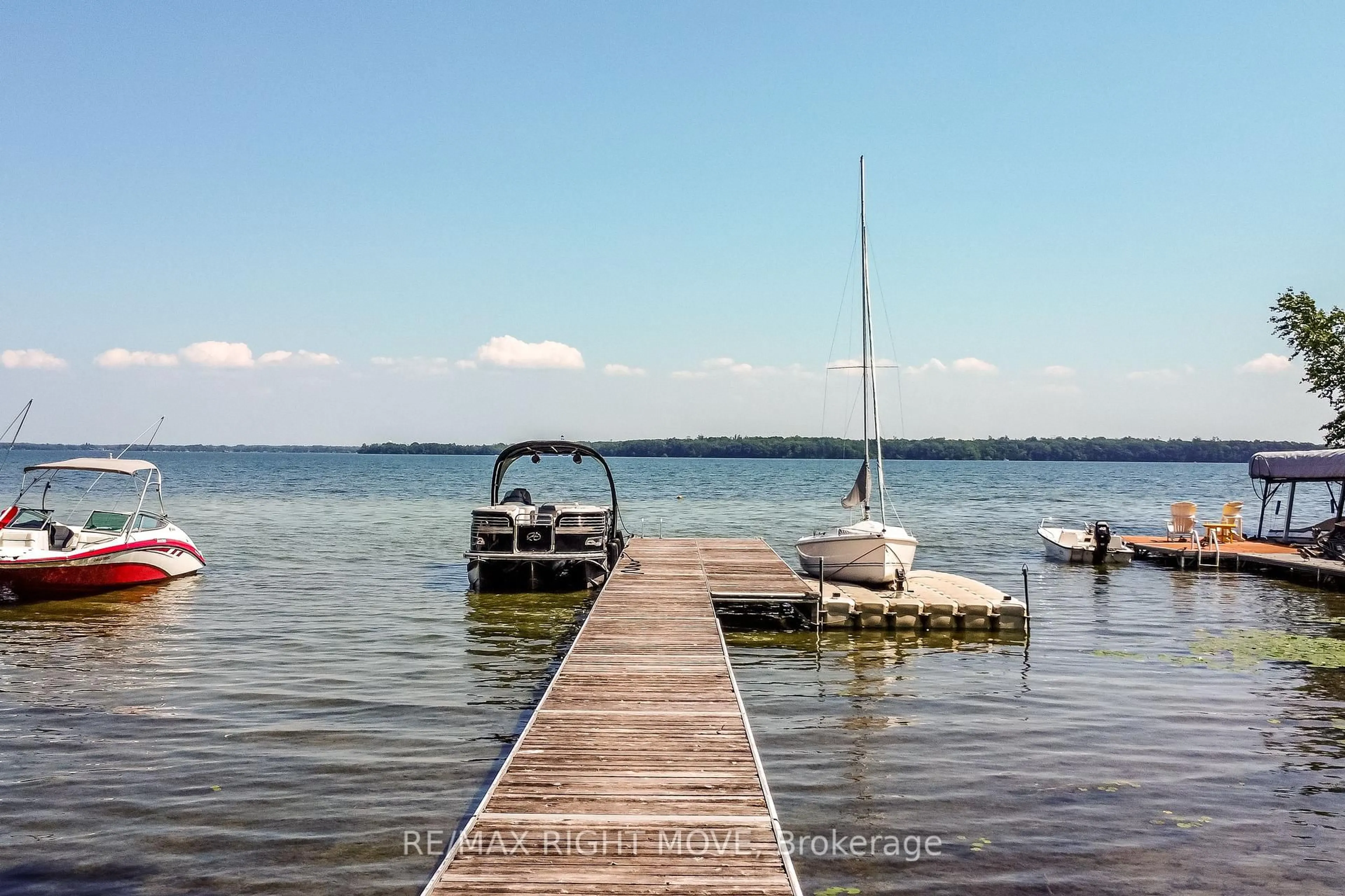 Patio, water/lake/river/ocean view for 1756 Bay Park Rd, Severn Ontario L3V 0V7