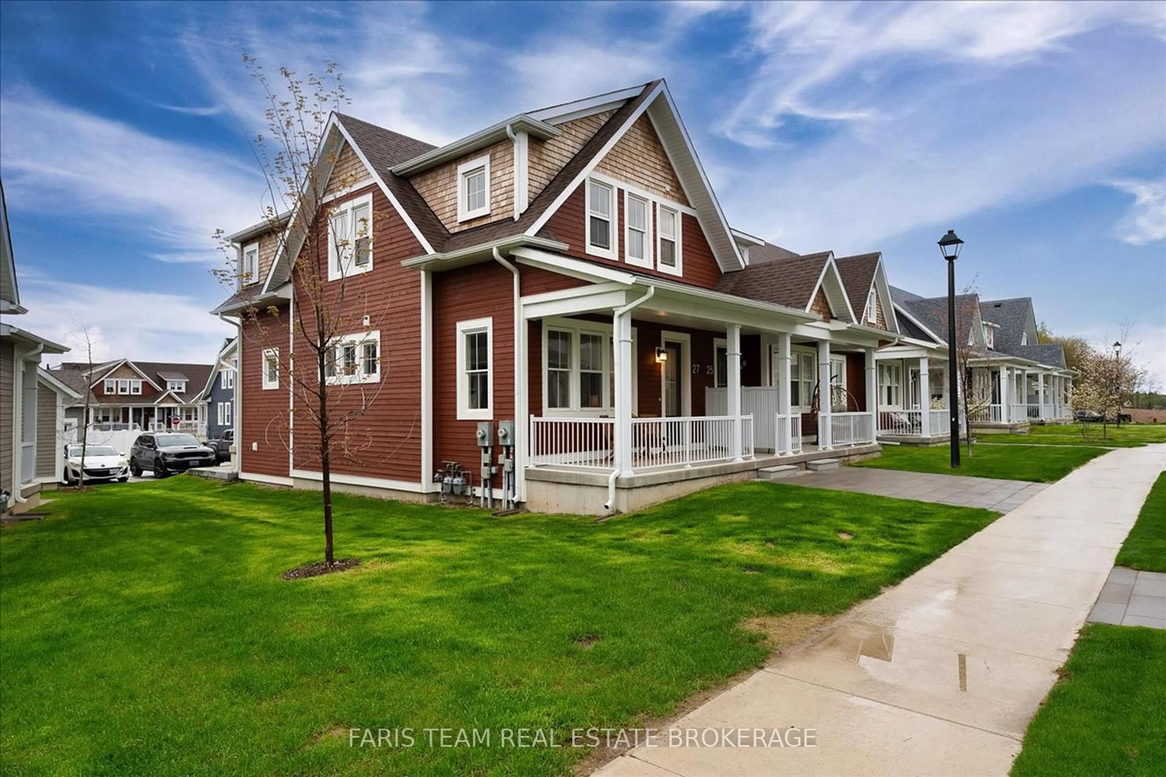 Home with brick exterior material, street for 27 Julia Cres, Midland Ontario L4R 0A9