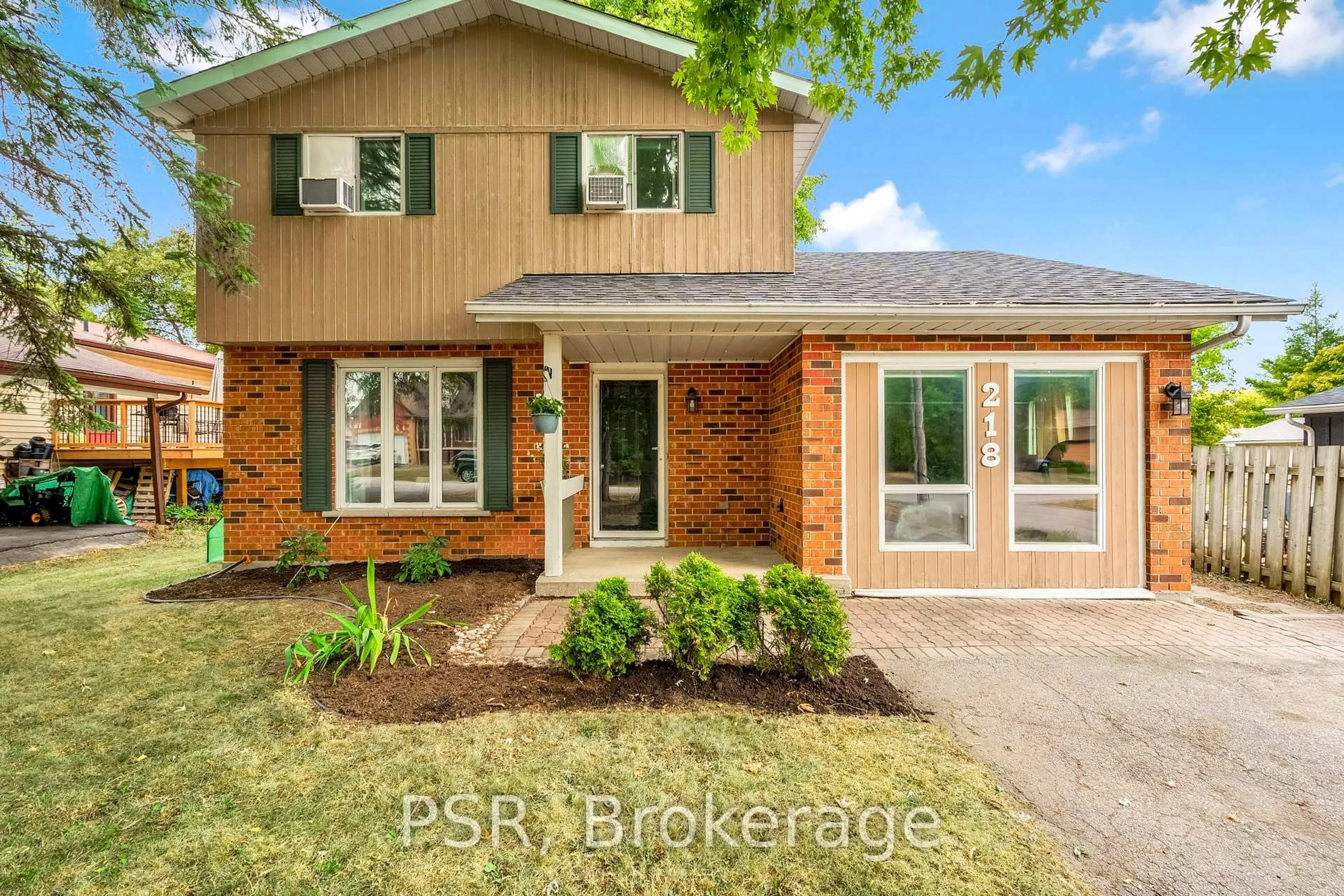 Home with brick exterior material, street for 218 John St, Clearview Ontario L0M 1S0