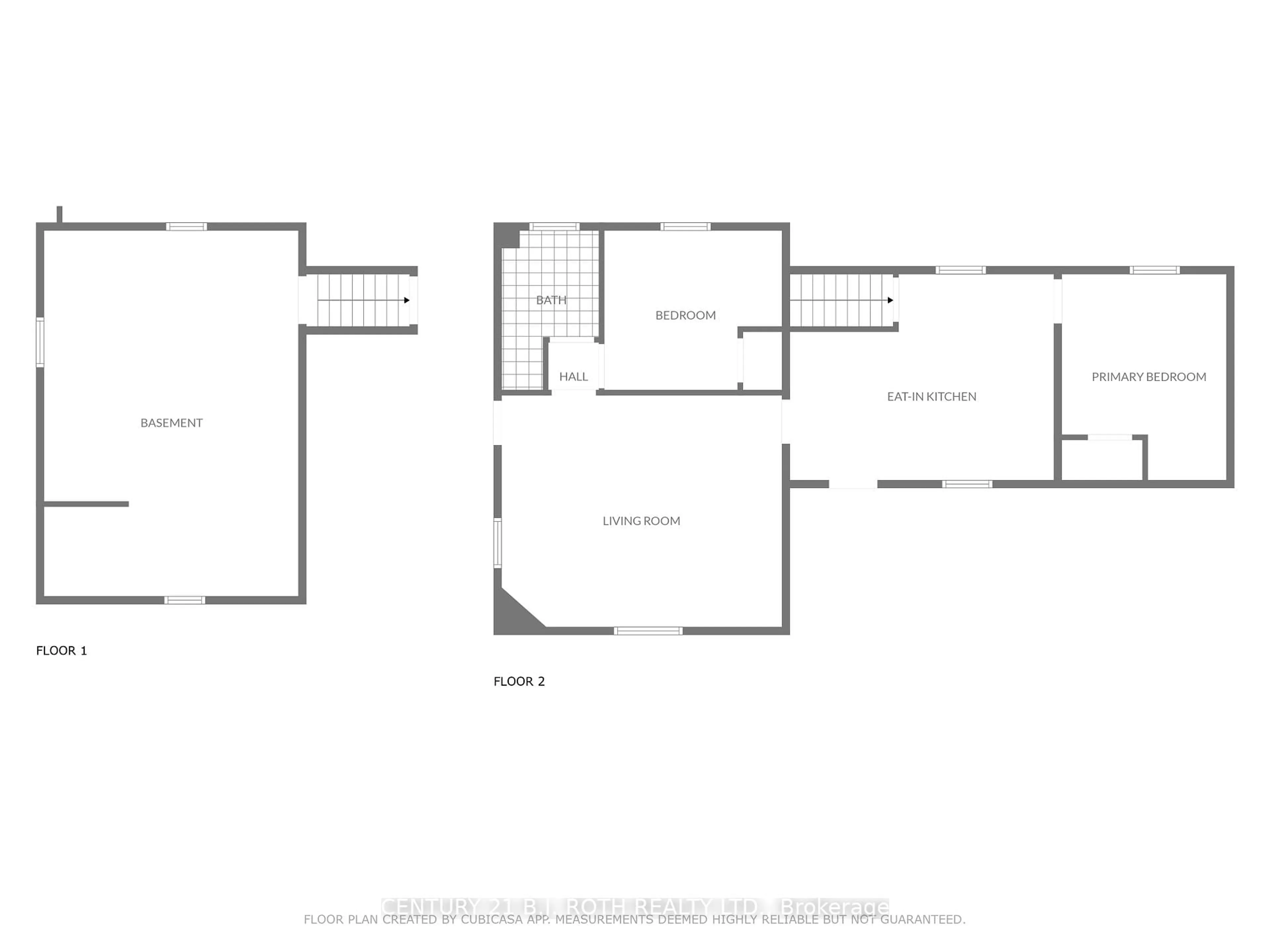 Floor plan for 57 Penetang St, Barrie Ontario L4M 1V5