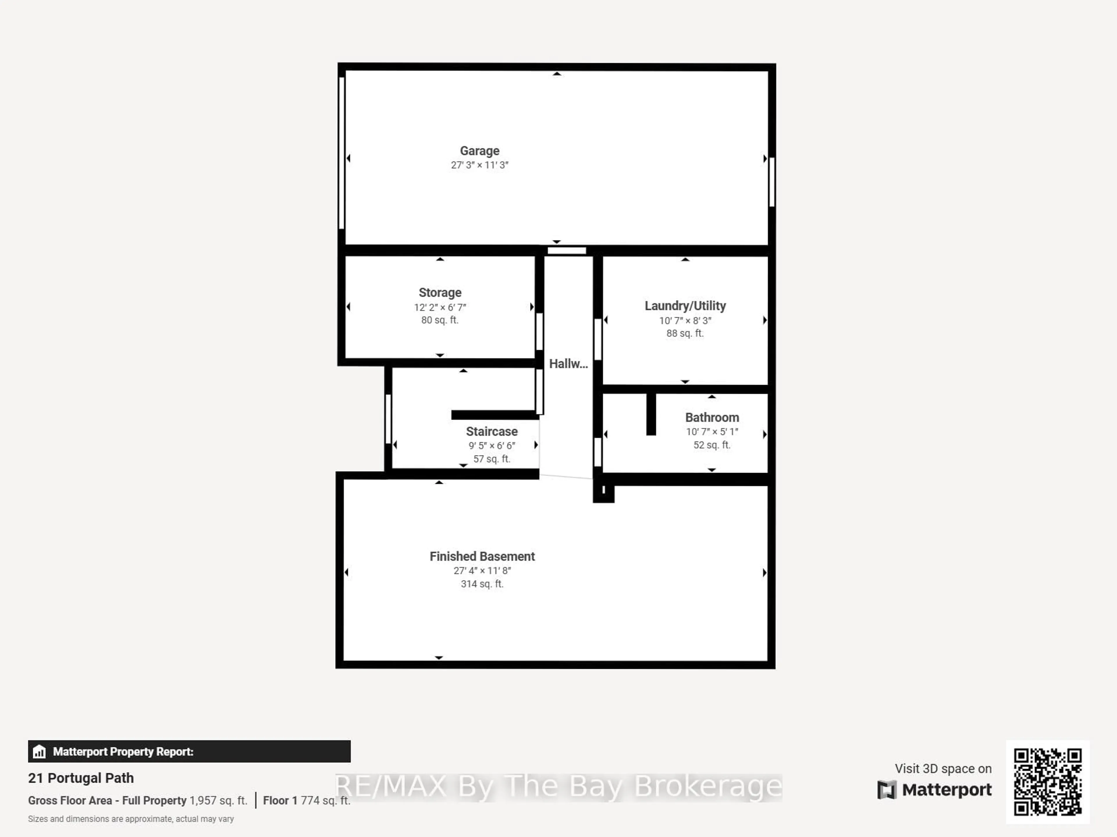 Floor plan for 21 Portugal Path, Wasaga Beach Ontario L9Z 1L2
