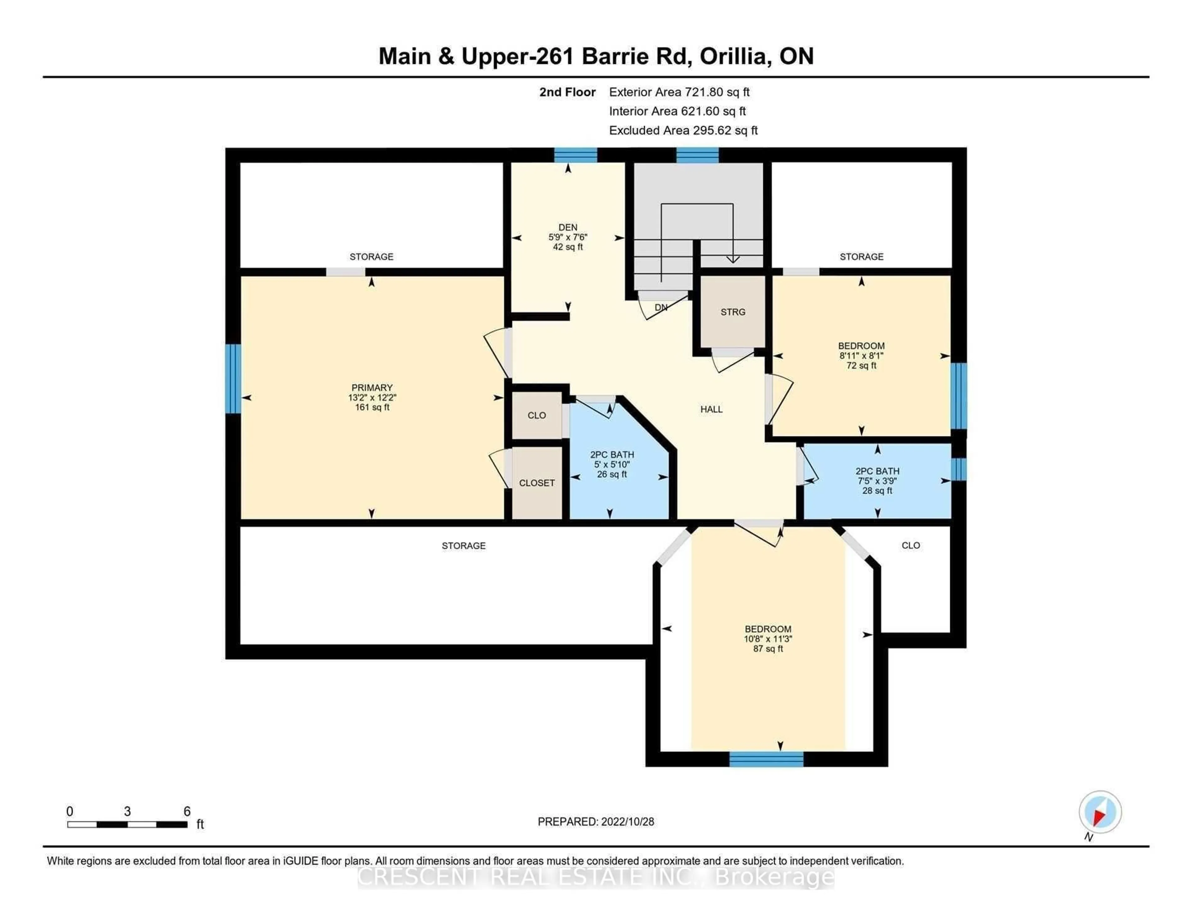 Floor plan for 261 Barrie Rd, Orillia Ontario L3V 2R4