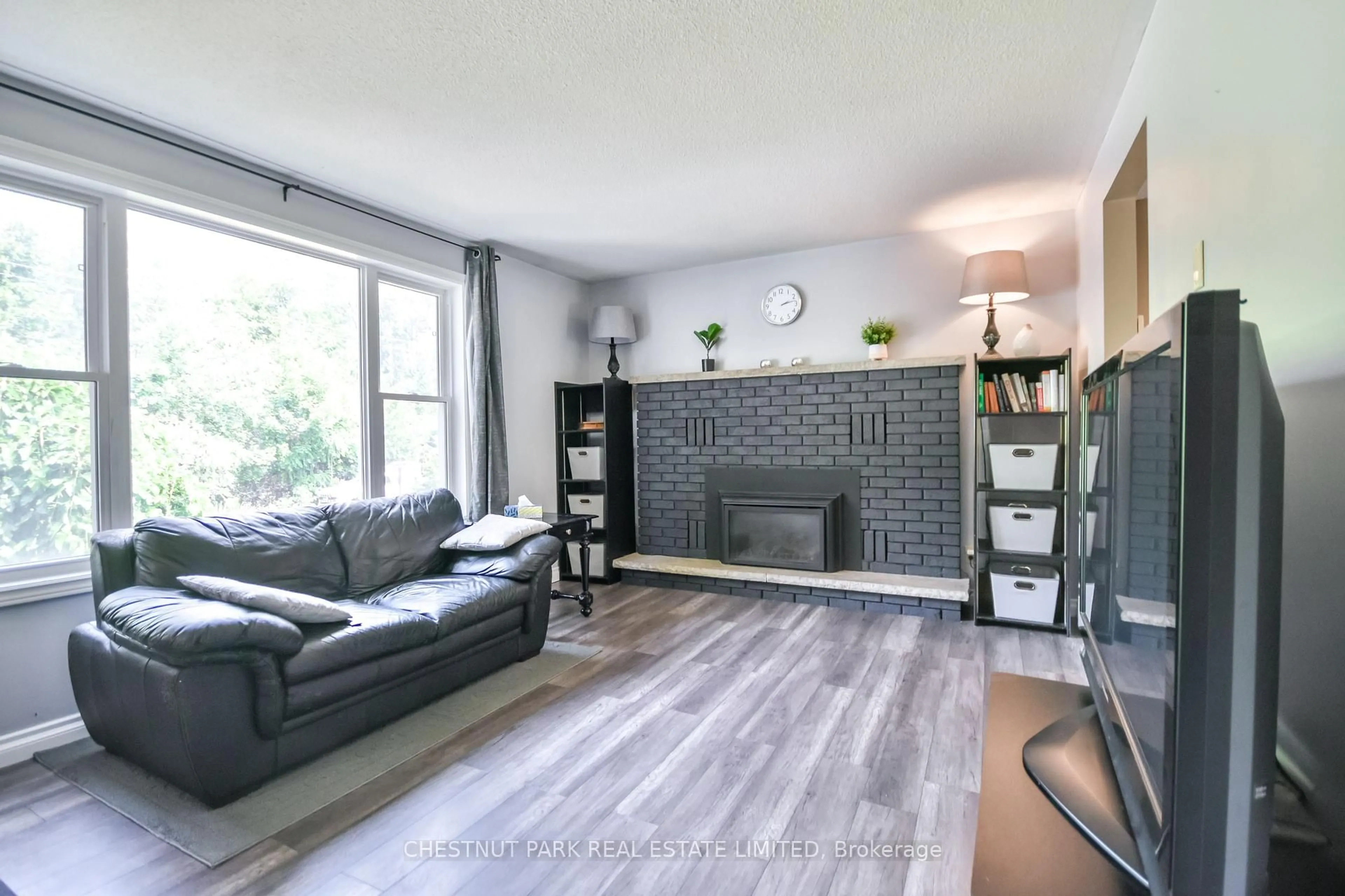 Living room with furniture, unknown for 381 Sundial Dr, Orillia Ontario L3V 4A5