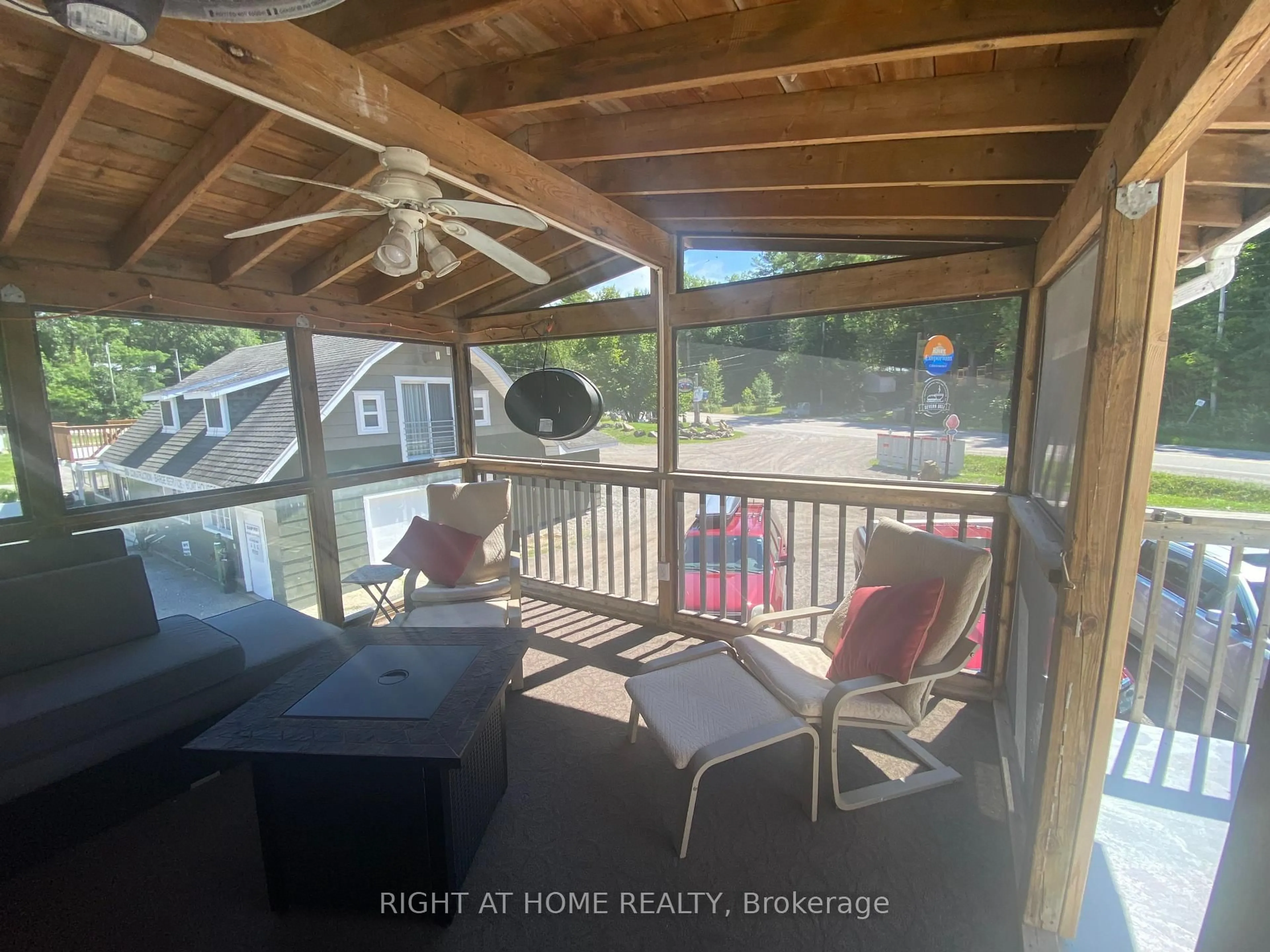 Patio, water/lake/river/ocean view for 1725 Earl Haid Ave, Severn Ontario L0K 1E0