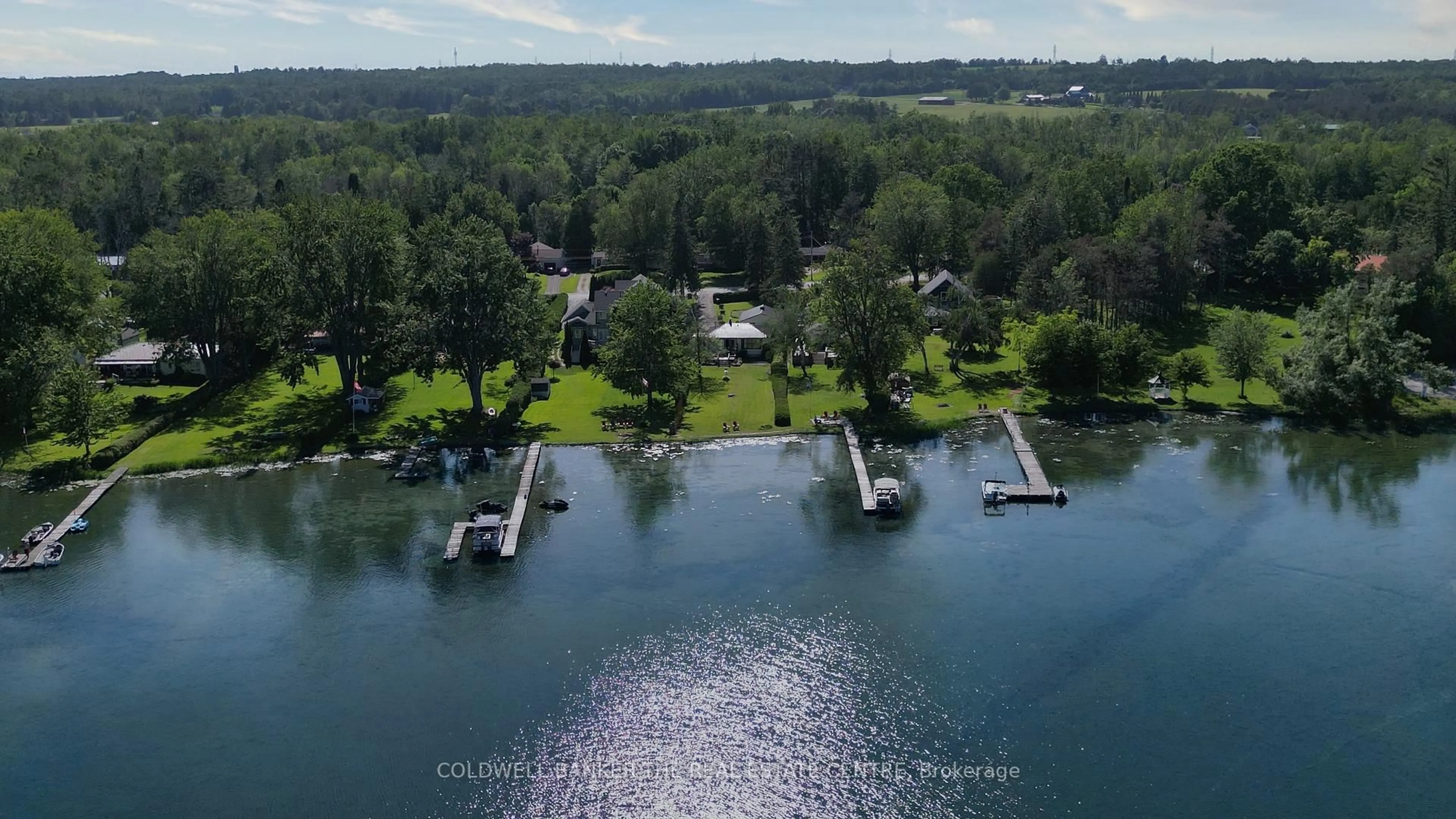 A pic from outside/outdoor area/front of a property/back of a property/a pic from drone, water/lake/river/ocean view for 3529 Bayou Rd, Severn Ontario L3V 6H3