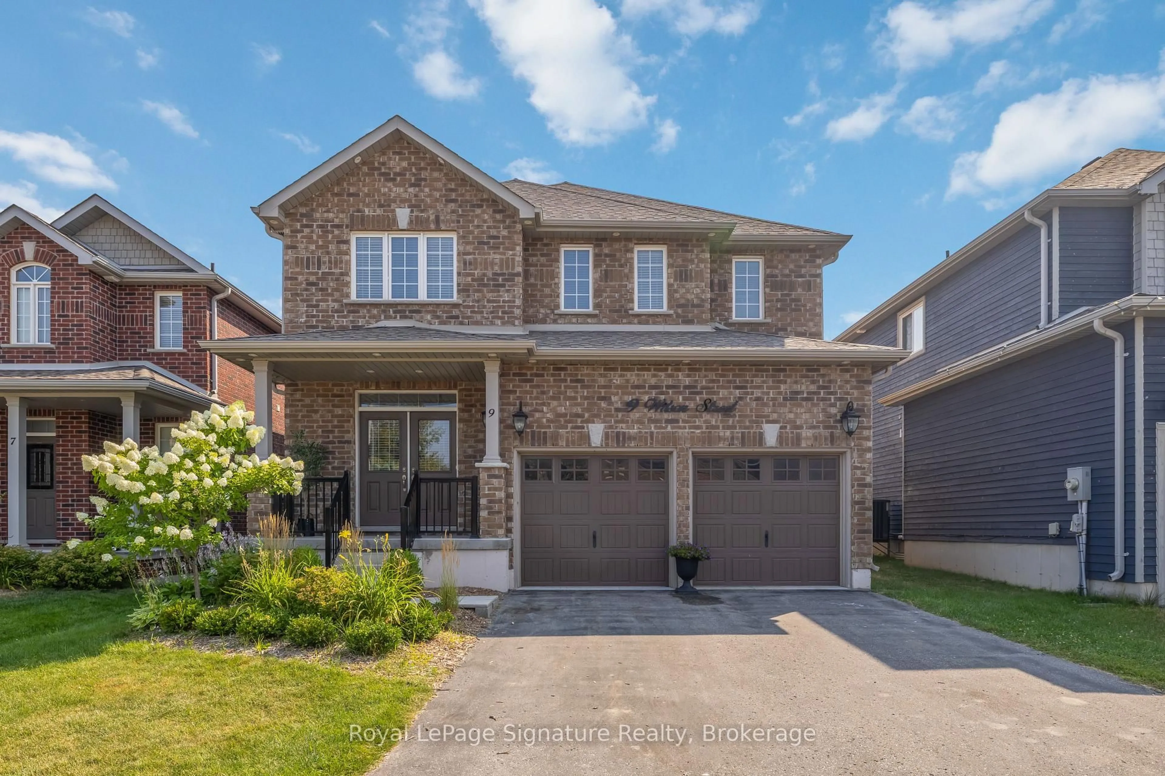 Home with brick exterior material, street for 9 Wilson St, Collingwood Ontario L9Y 0Y9