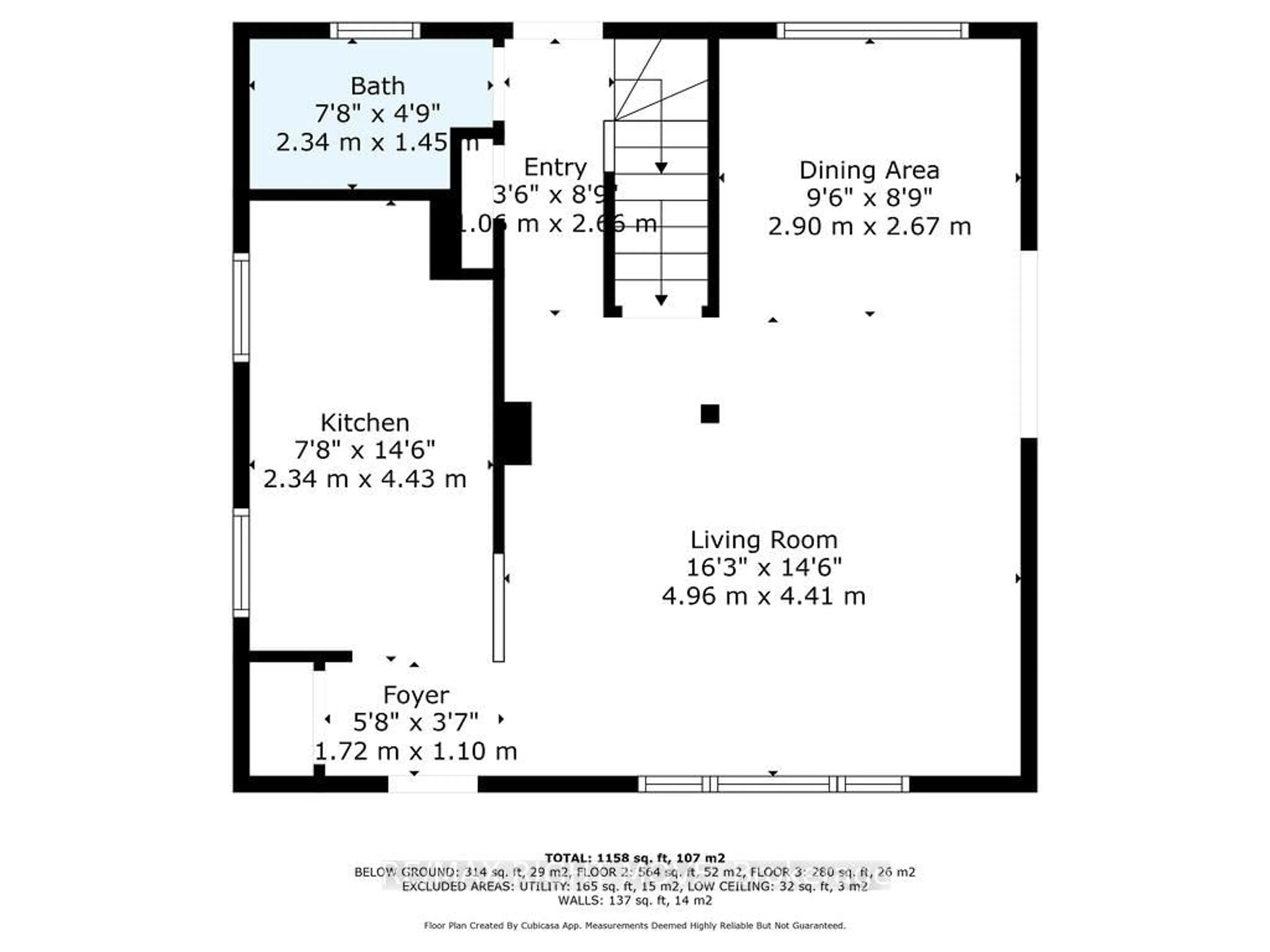 Floor plan for 320 HILDA St, Orillia Ontario L3V 1J3