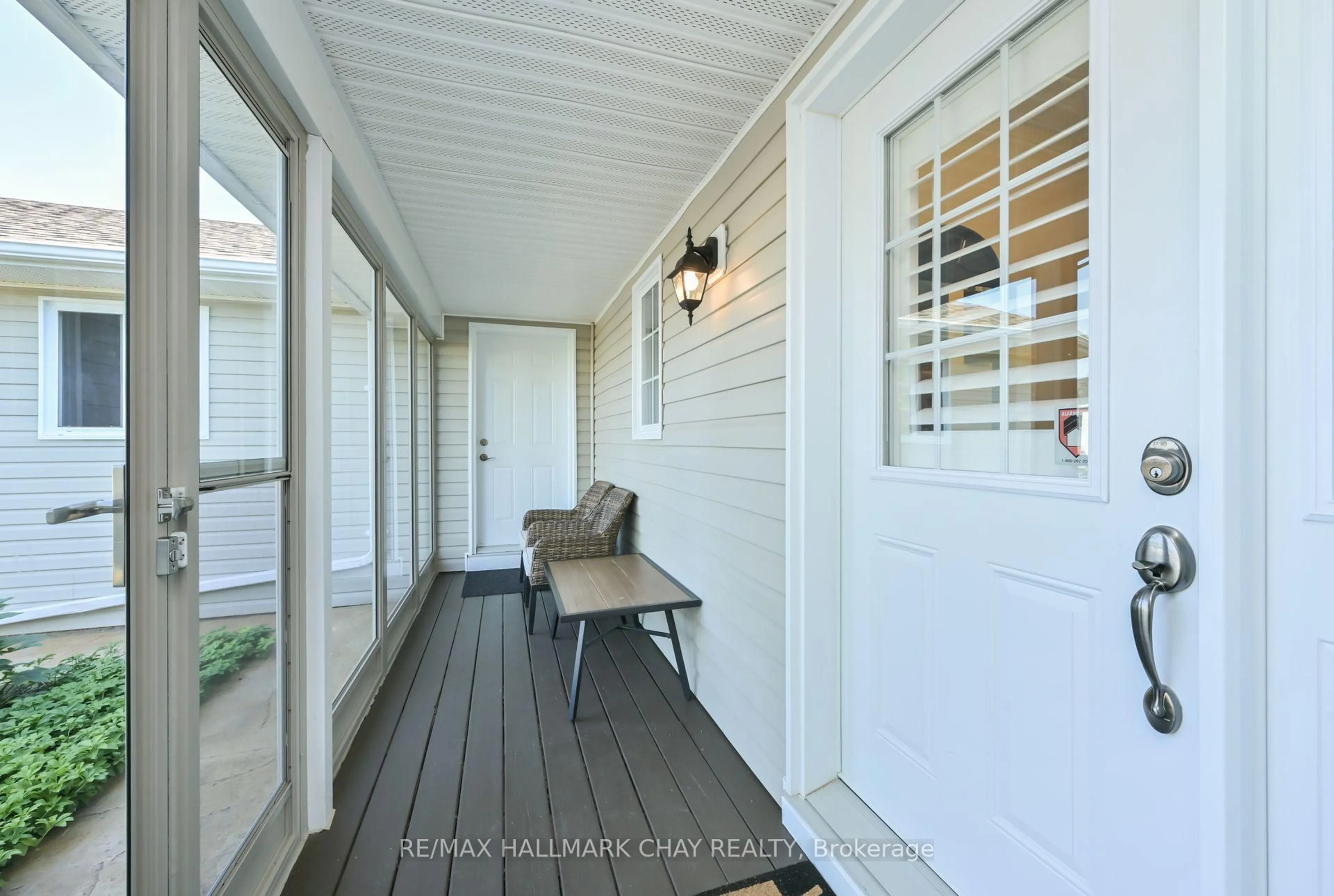 Patio, water/lake/river/ocean view for 23 Sinclair Cres, Ramara Ontario L3V 0L3