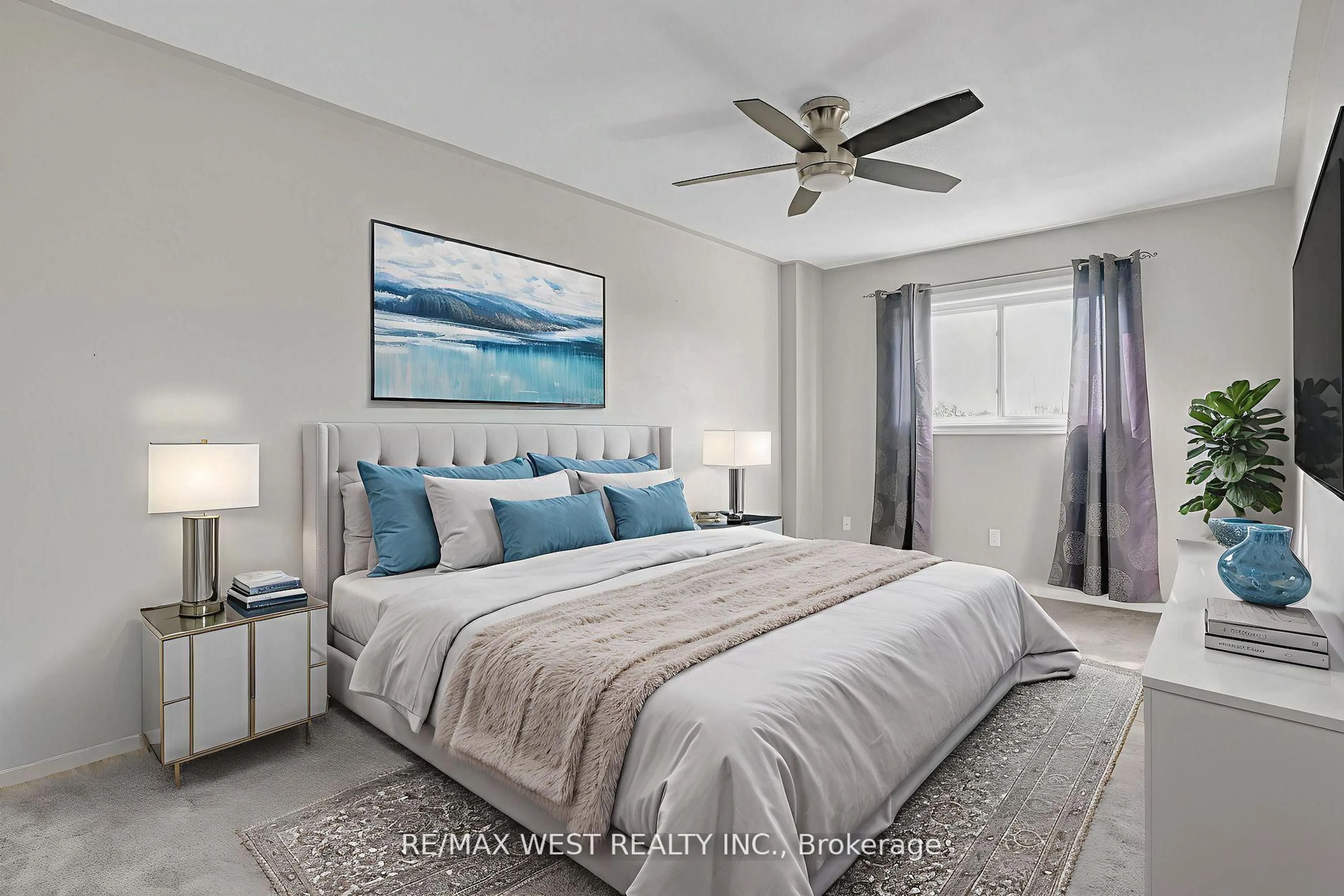 Bedroom with bed, unknown for 531 High St #13, Orillia Ontario L3V 4X9