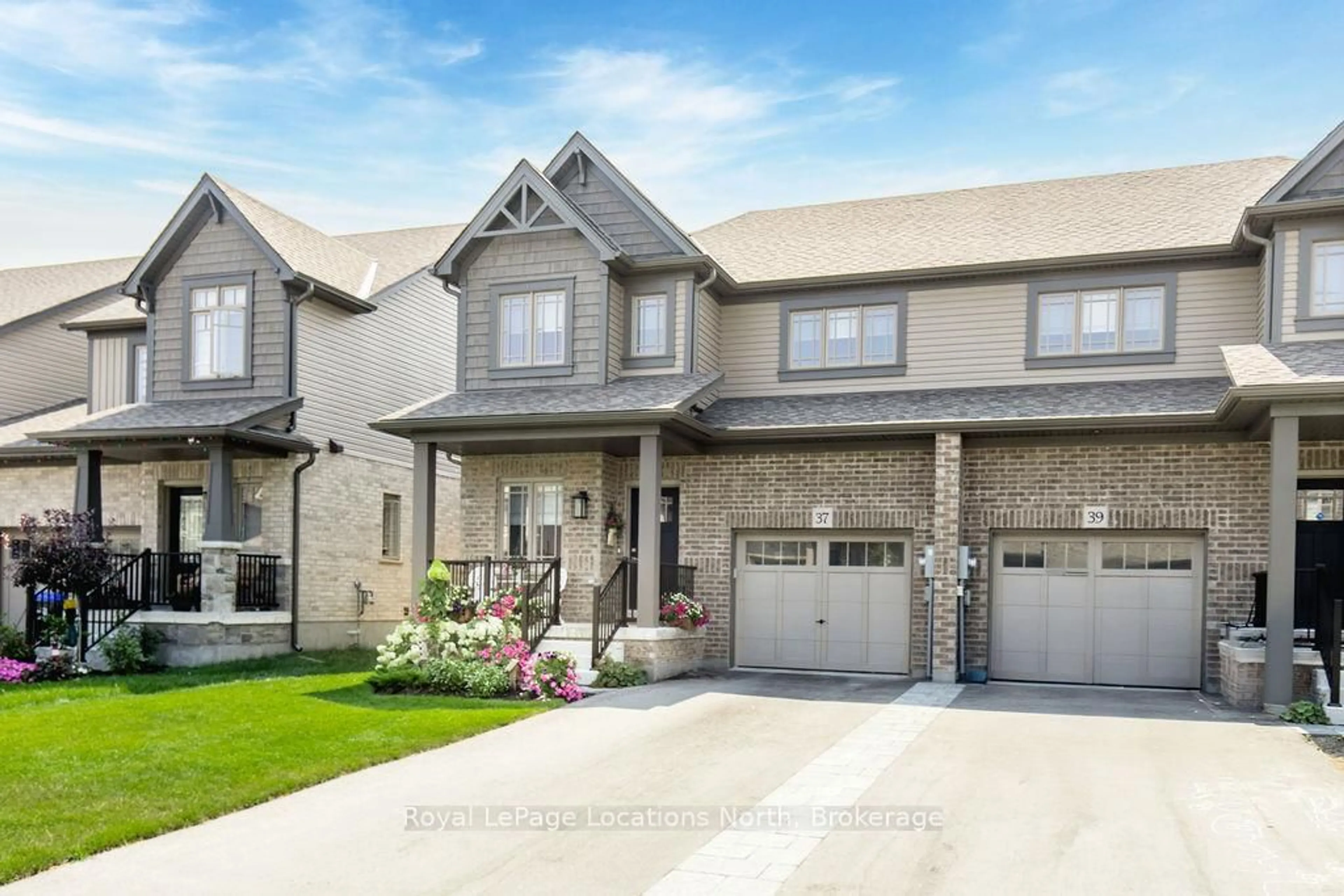 Home with brick exterior material, street for 37 Shipley Ave, Collingwood Ontario L9Y 5M6