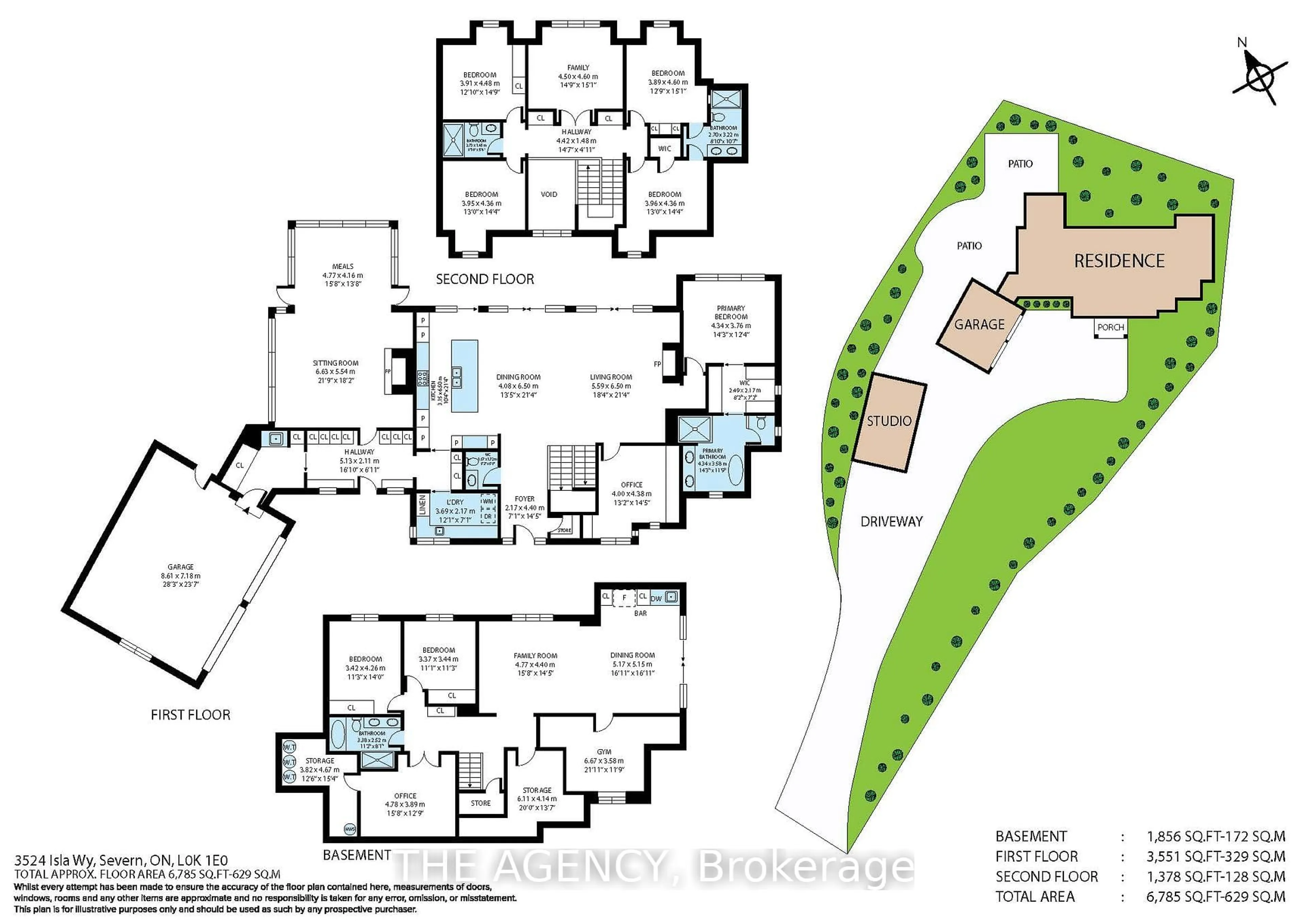 Floor plan for 3524 Isla Way, Severn Ontario L0K 1S0