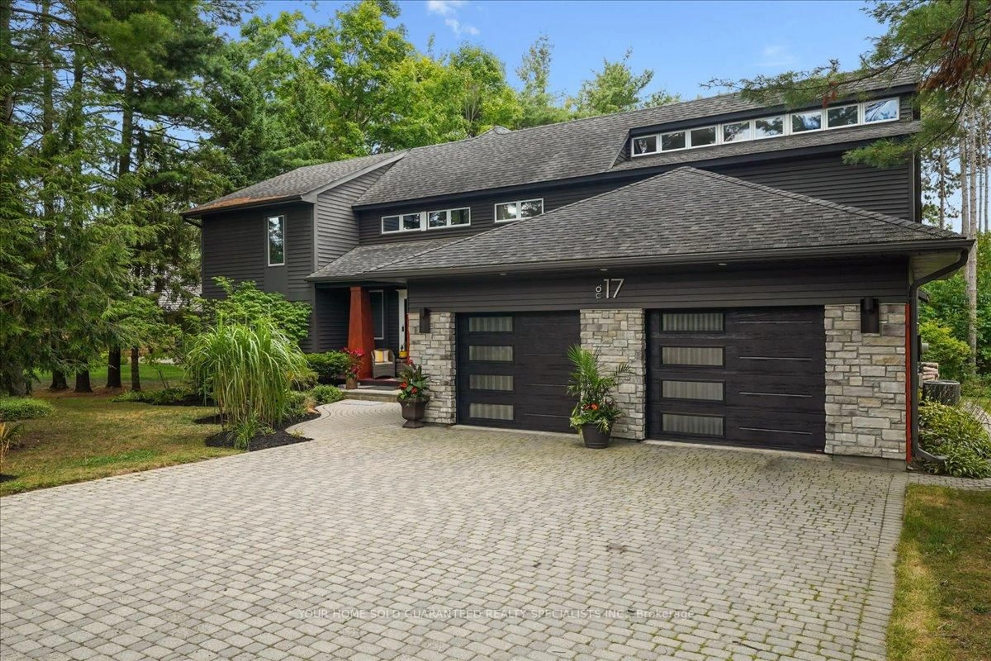 Home with brick exterior material, street for 17 Highland Dr, Oro-Medonte Ontario L0L 2L0