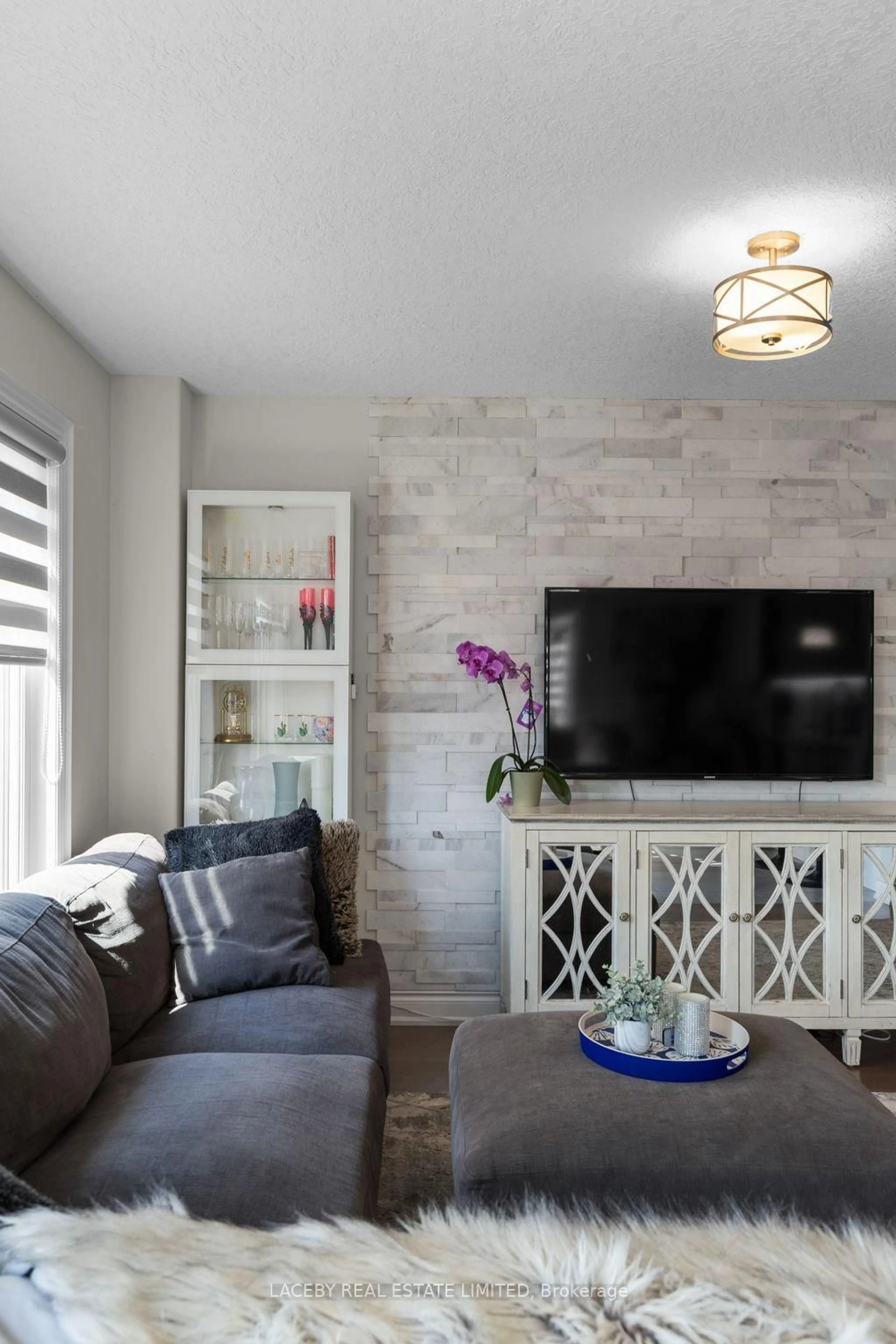 Living room with furniture, unknown for 57 Nathan Cres, Barrie Ontario L4N 0S5