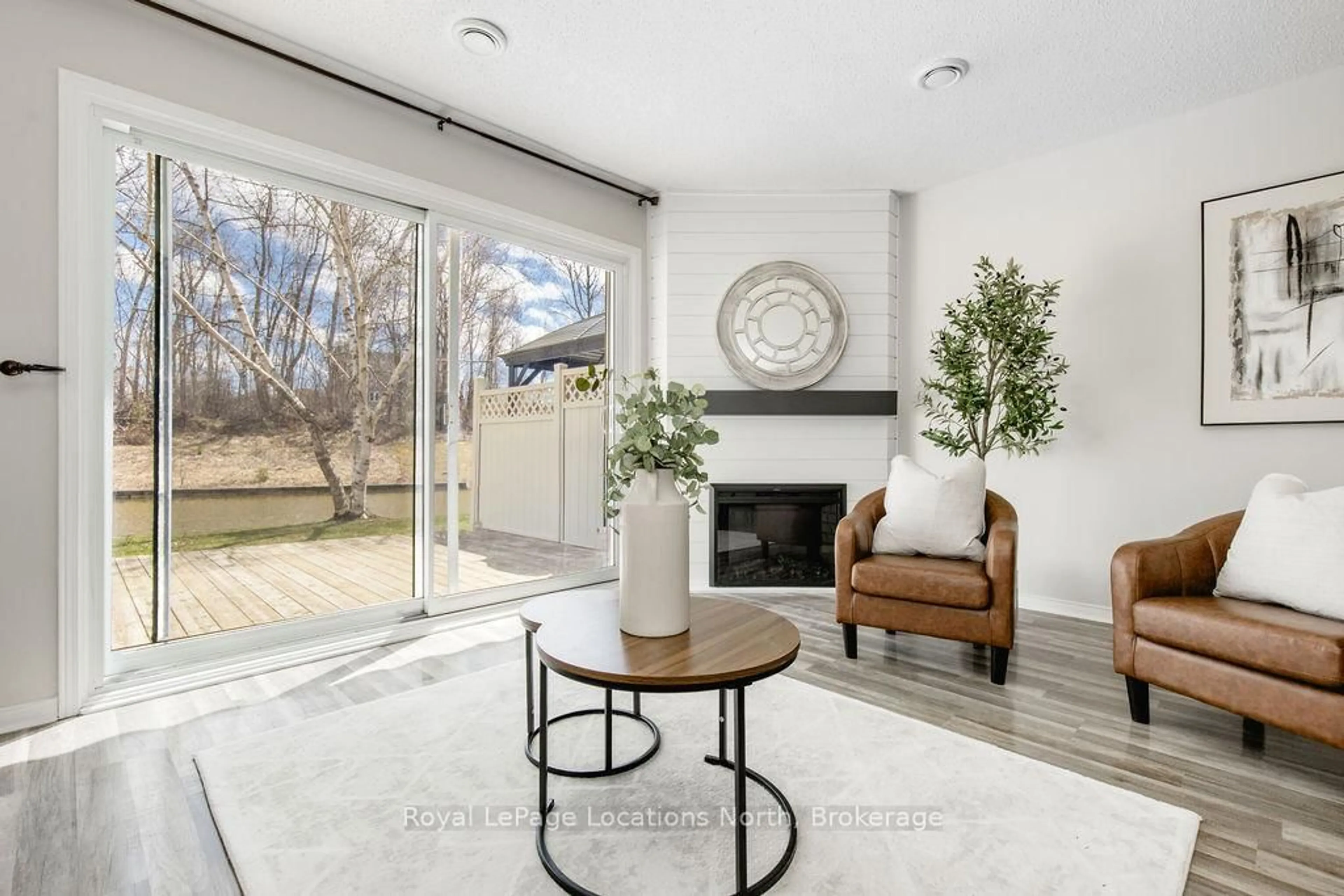 Living room with furniture, ceramic/tile floor for 11 Laguna Pkwy #41, Ramara Ontario L0K 1B0