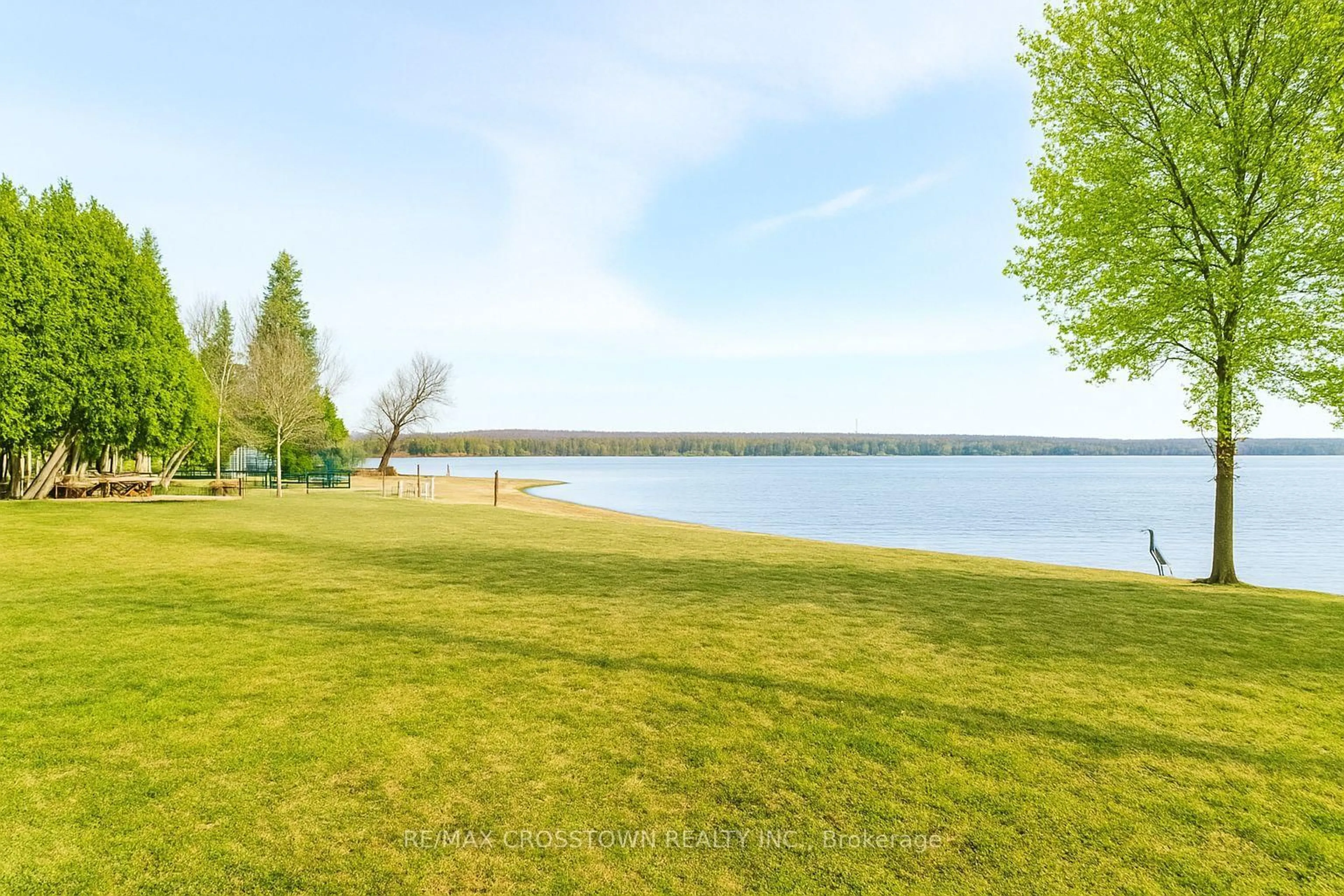 Patio, water/lake/river/ocean view for 3093 Sandy Bend, Springwater Ontario L0L 1P0