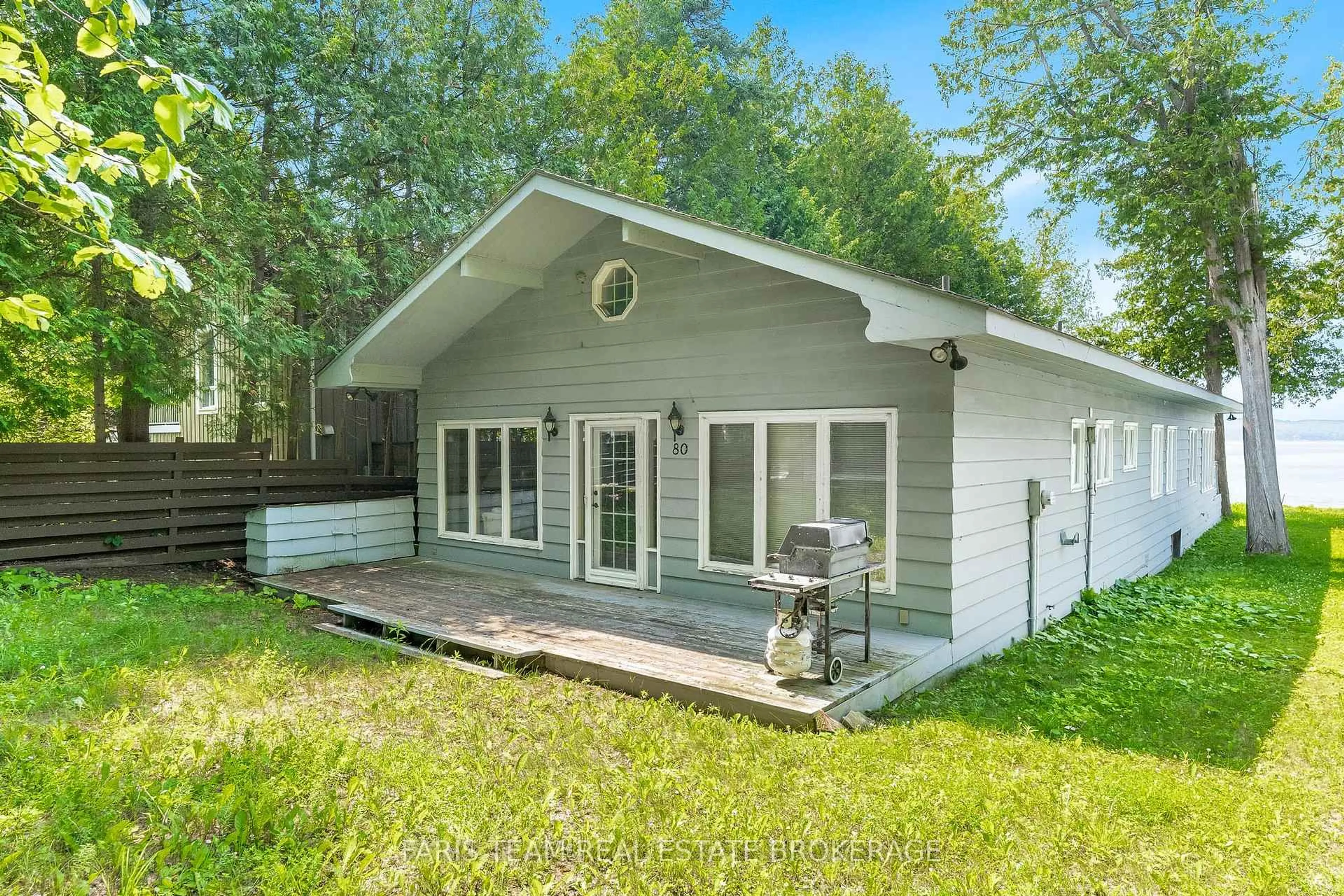 Patio, water/lake/river/ocean view for 80 East Beach Rd, Tiny Ontario L9M 0M6
