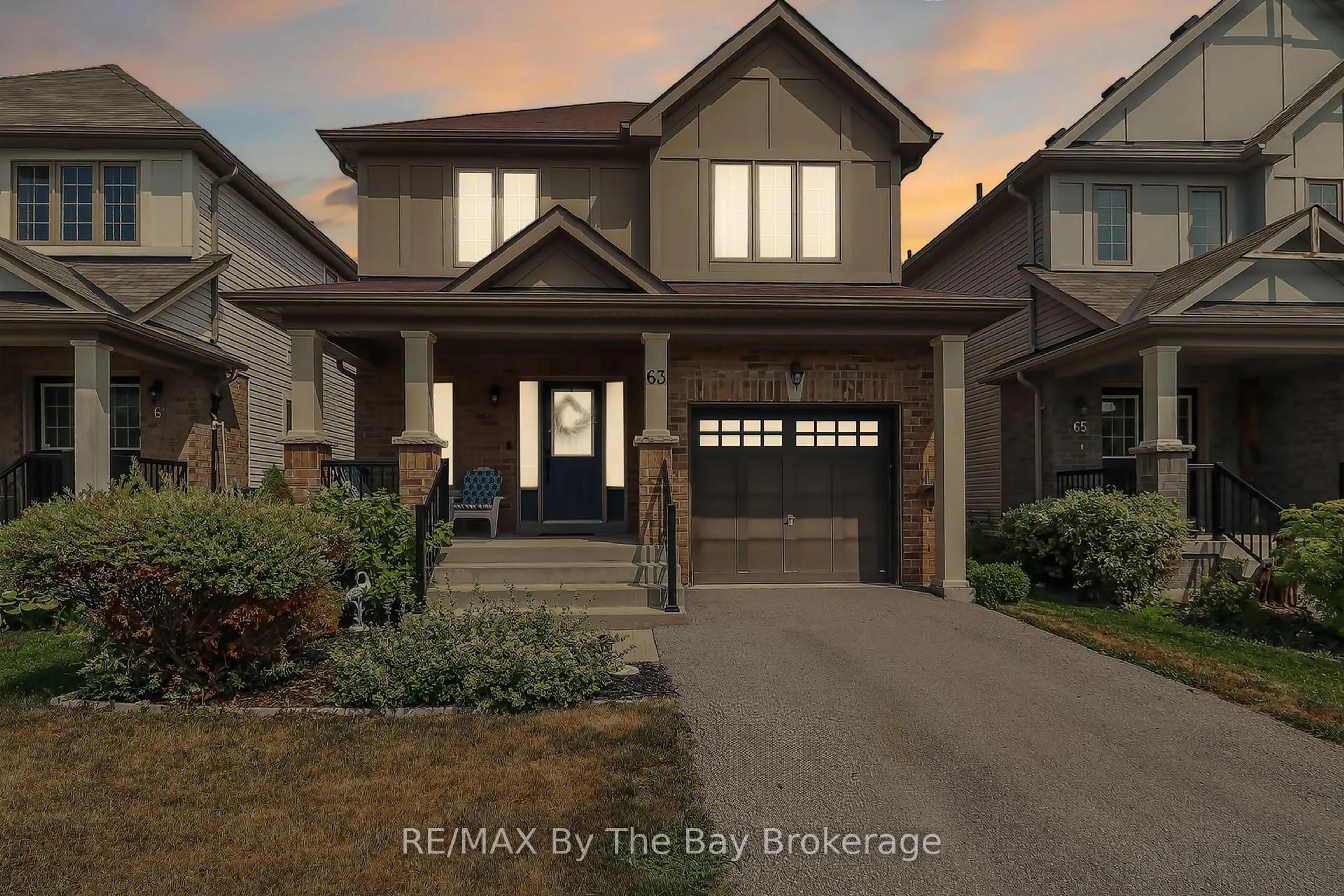 Home with brick exterior material, street for 63 Robertson St, Collingwood Ontario L9Y 0X1