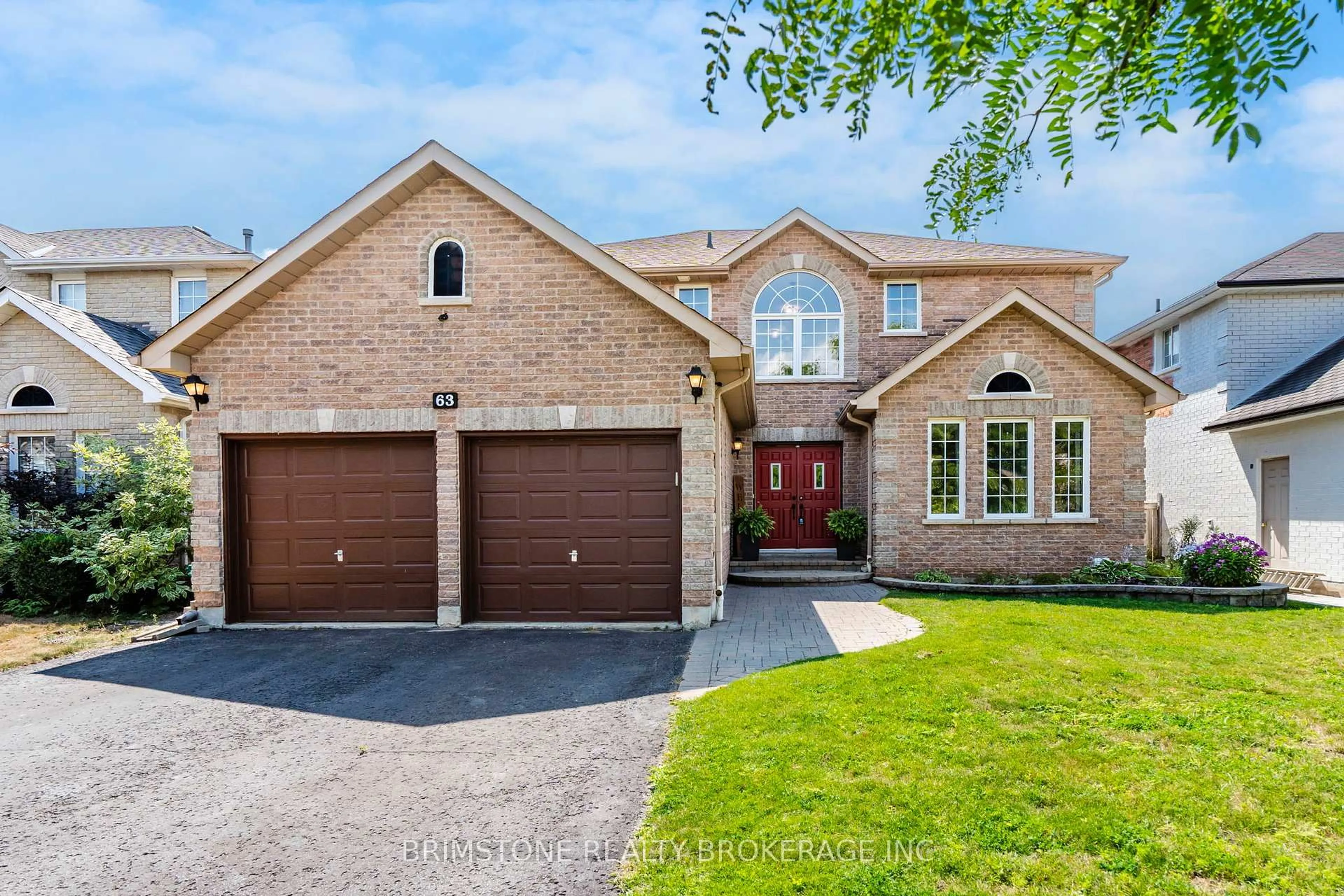 Home with brick exterior material, street for 63 Prince George Cres, Barrie Ontario L4N 0K9