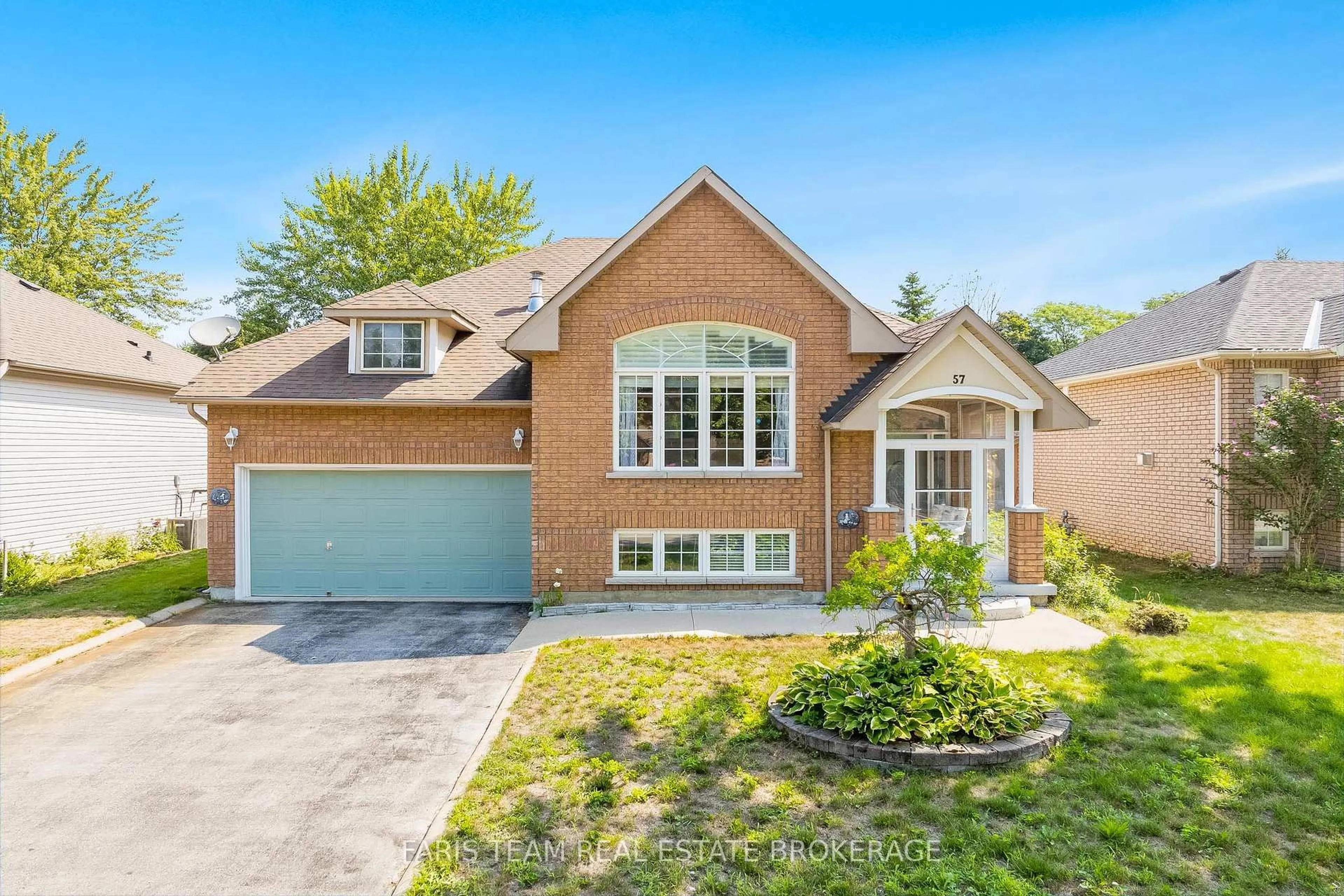 Home with brick exterior material, street for 57 Rose Valley Way, Wasaga Beach Ontario L9Z 3C4