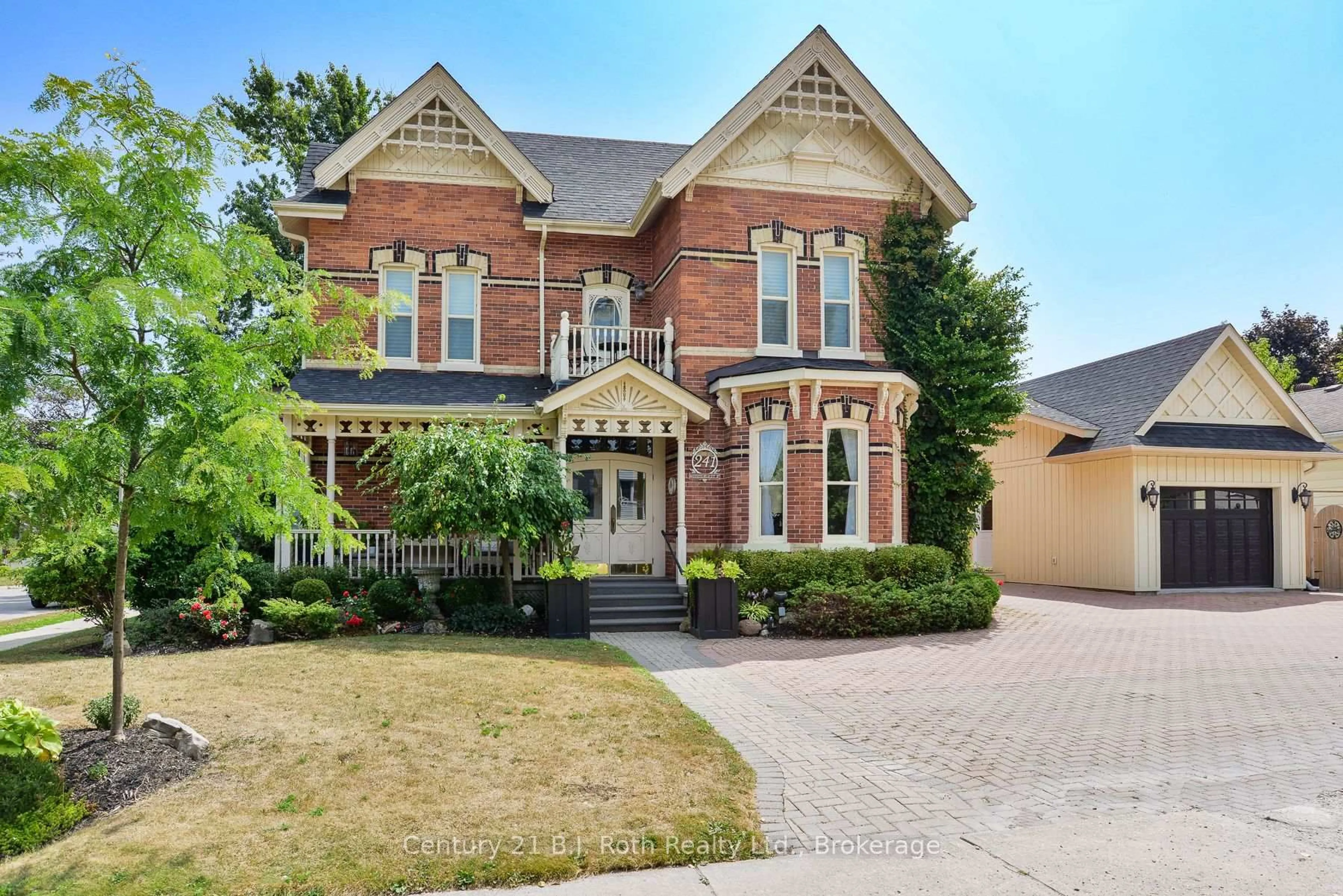 Home with brick exterior material, street for 241 Mississaga St, Orillia Ontario L3V 3B7