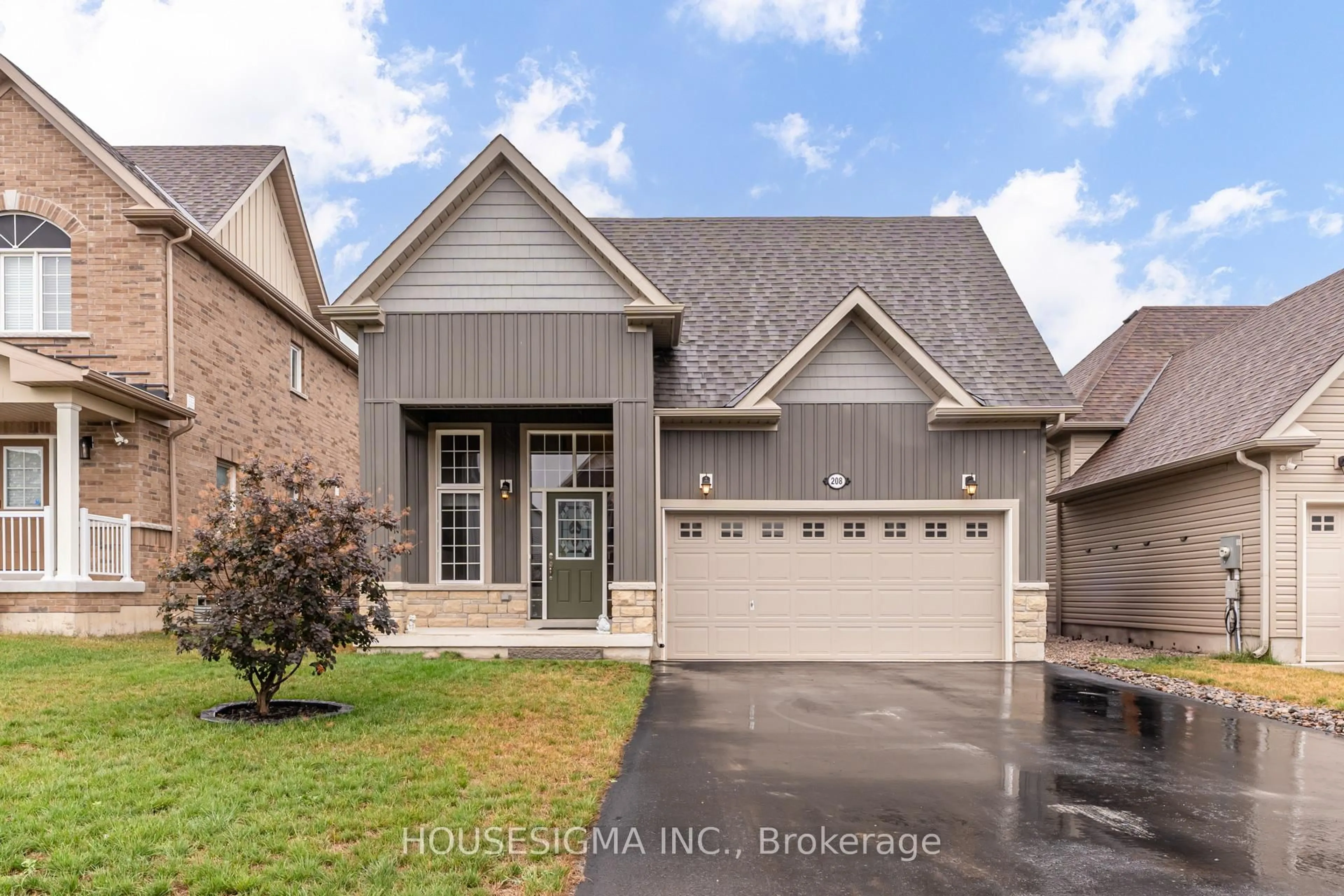 Home with brick exterior material, street for 208 Breton St, Clearview Ontario L0M 1S0