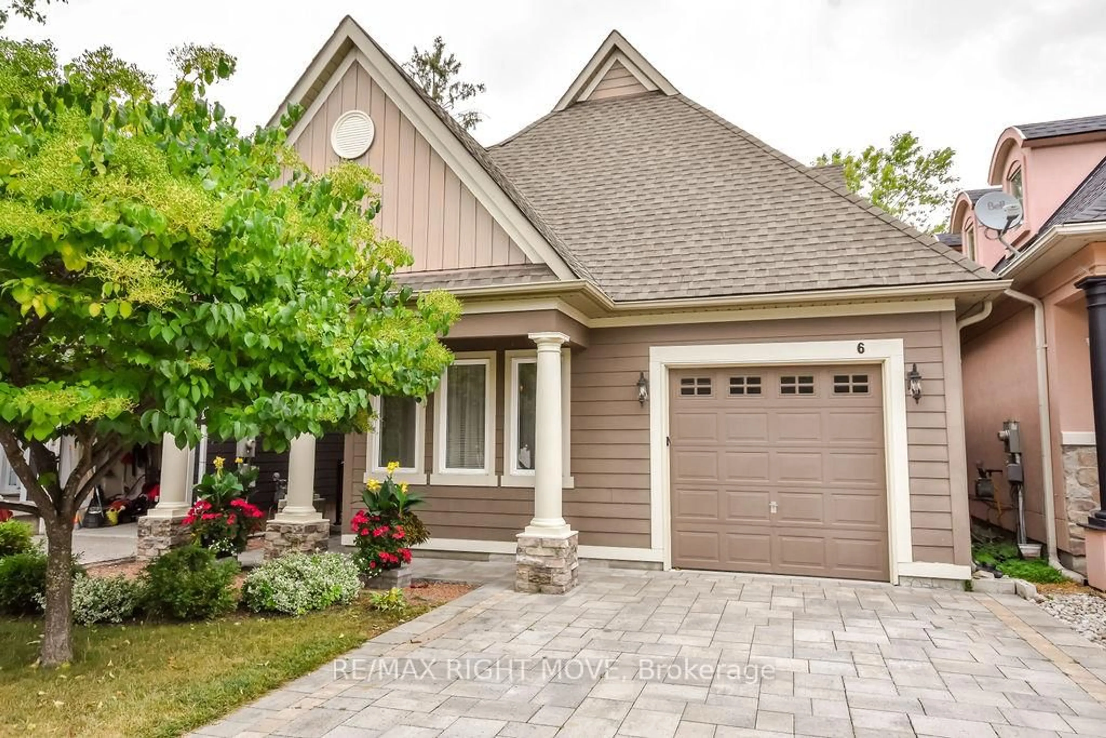 Home with brick exterior material, street for 5 INVERMARA Crt #6, Orillia Ontario L3V 6B4
