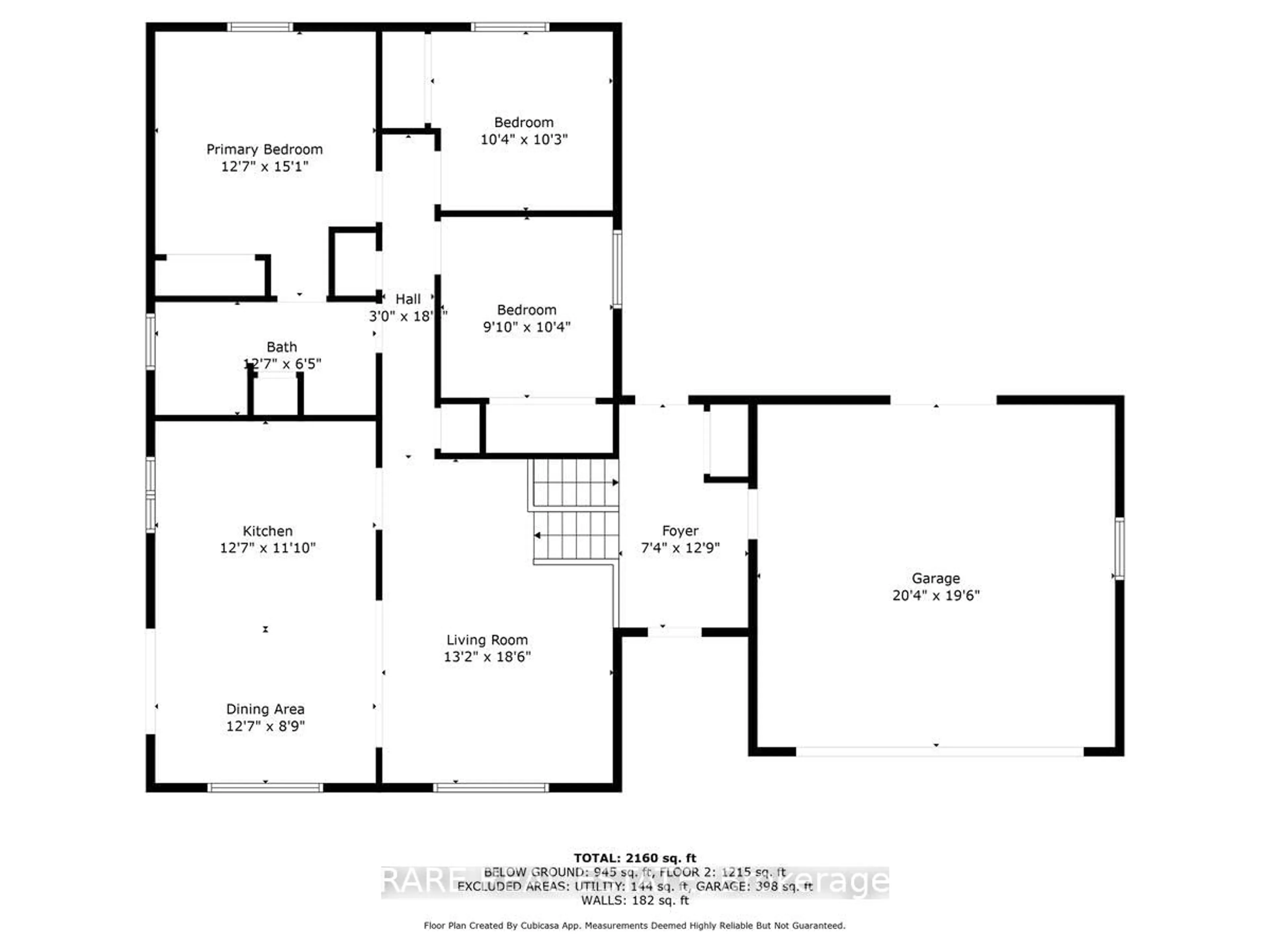 Floor plan for 18 Lamers Cres, Clearview Ontario L0M 1N0