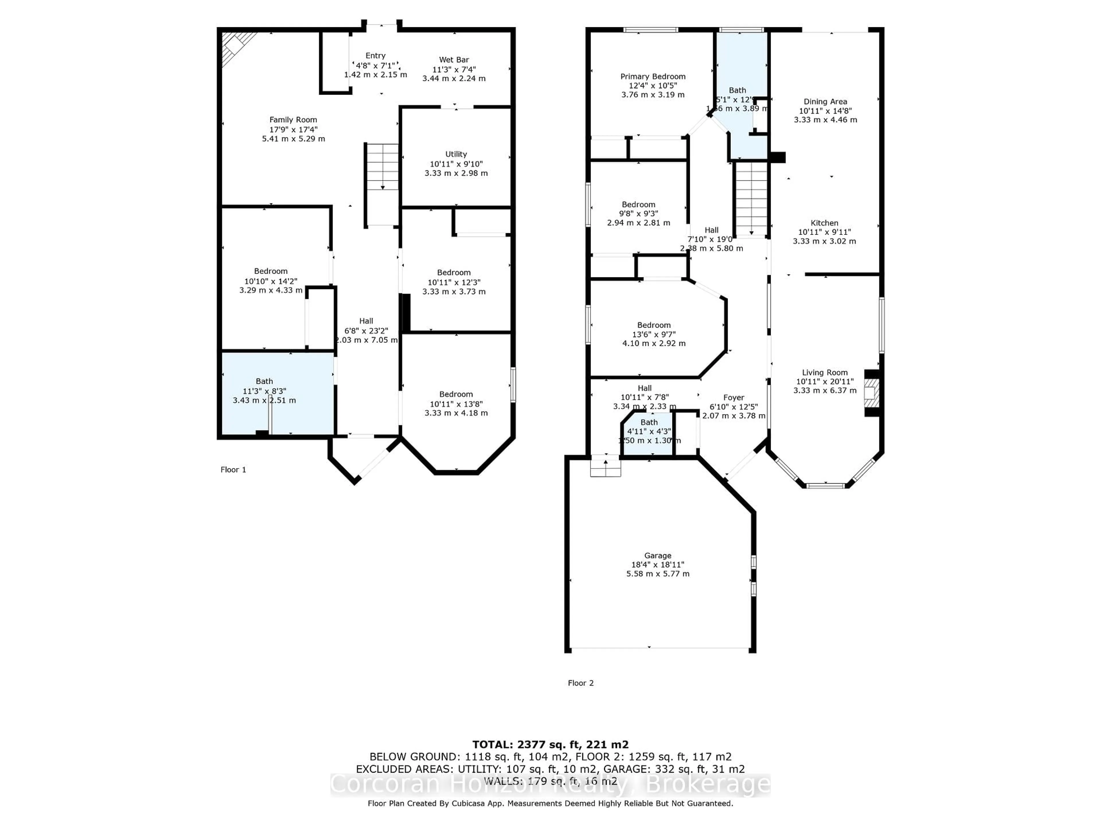 Floor plan for 52 Stephanie Lane, Barrie Ontario L4N 0V1