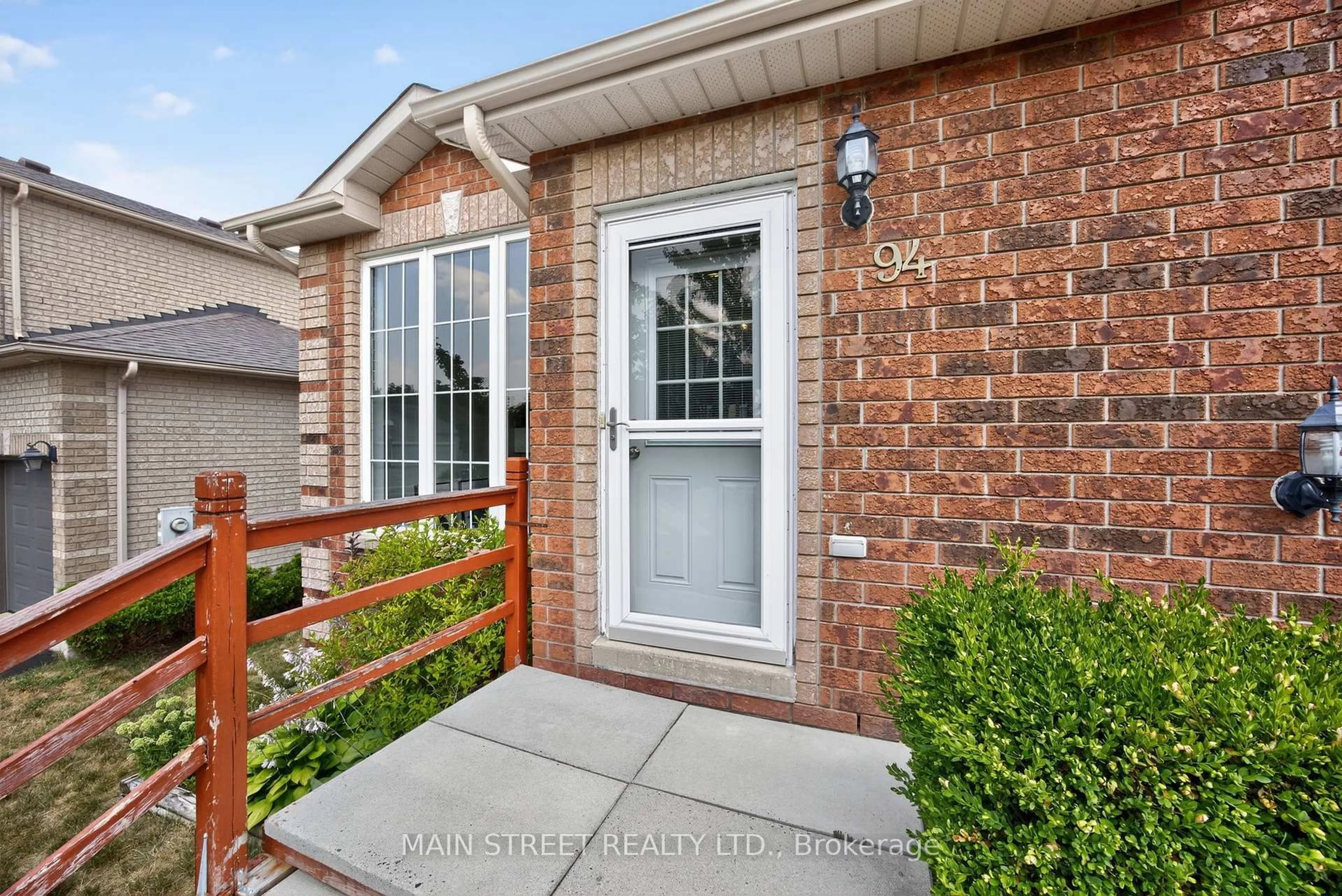 Home with brick exterior material, street for 94 Silver Maple Cres, Barrie Ontario L4N 0E5