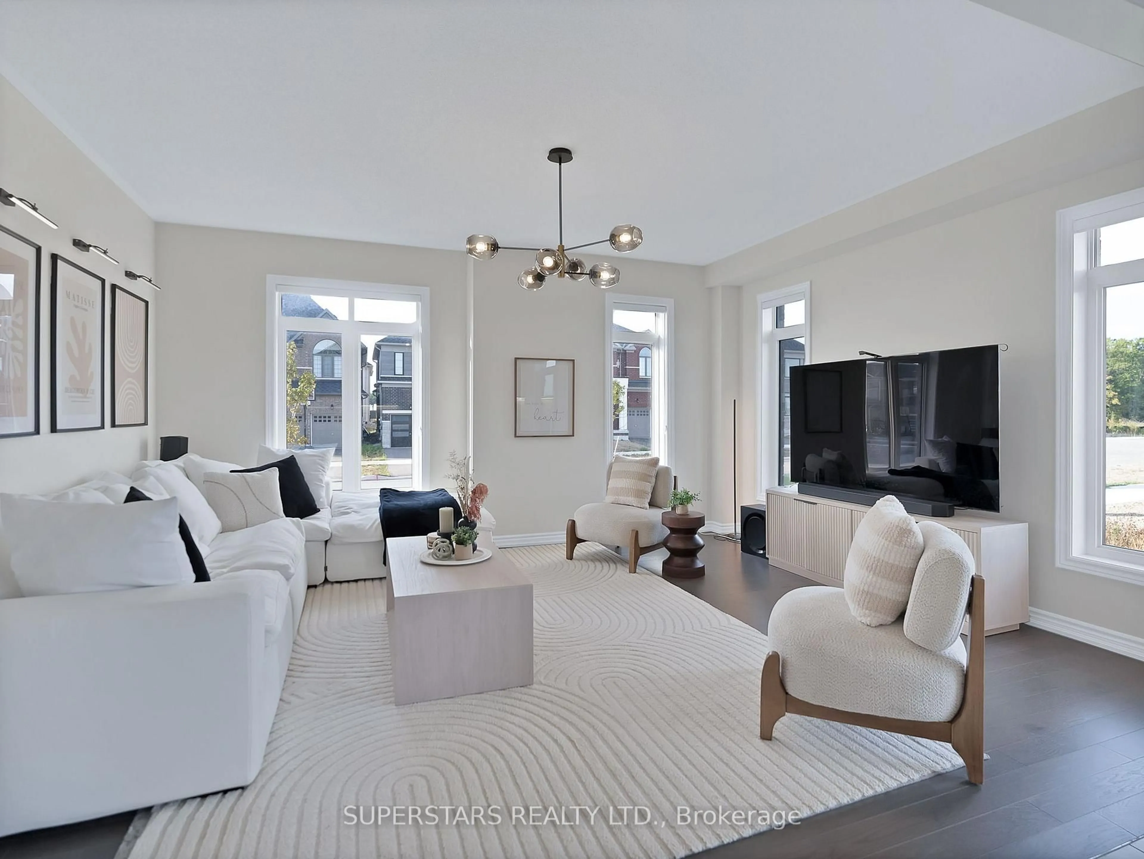 Living room with furniture, unknown for 142 Terry Fox Dr, Barrie Ontario L9J 0L7