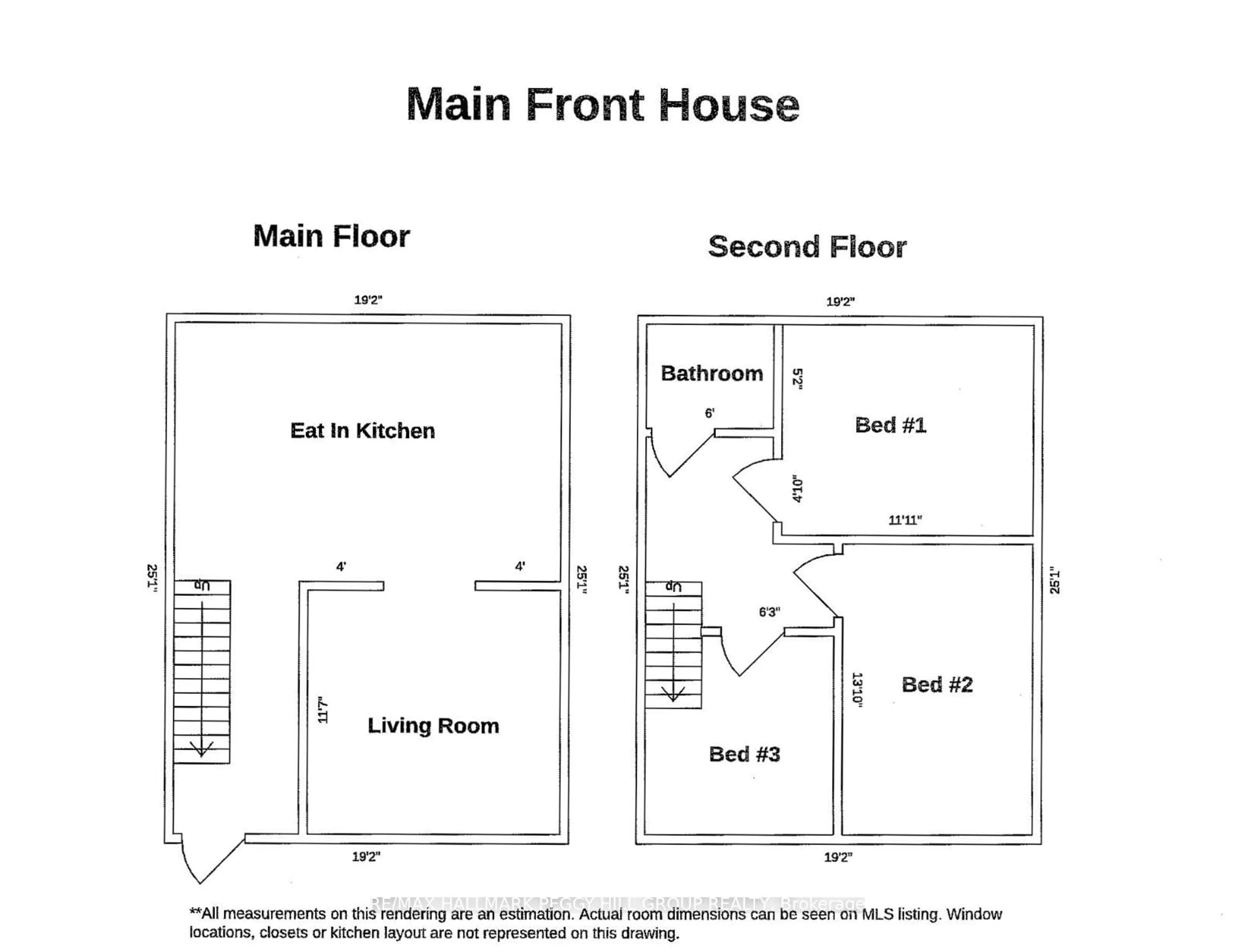 Floor plan for 81 Innisfil St, Barrie Ontario L4N 3E3