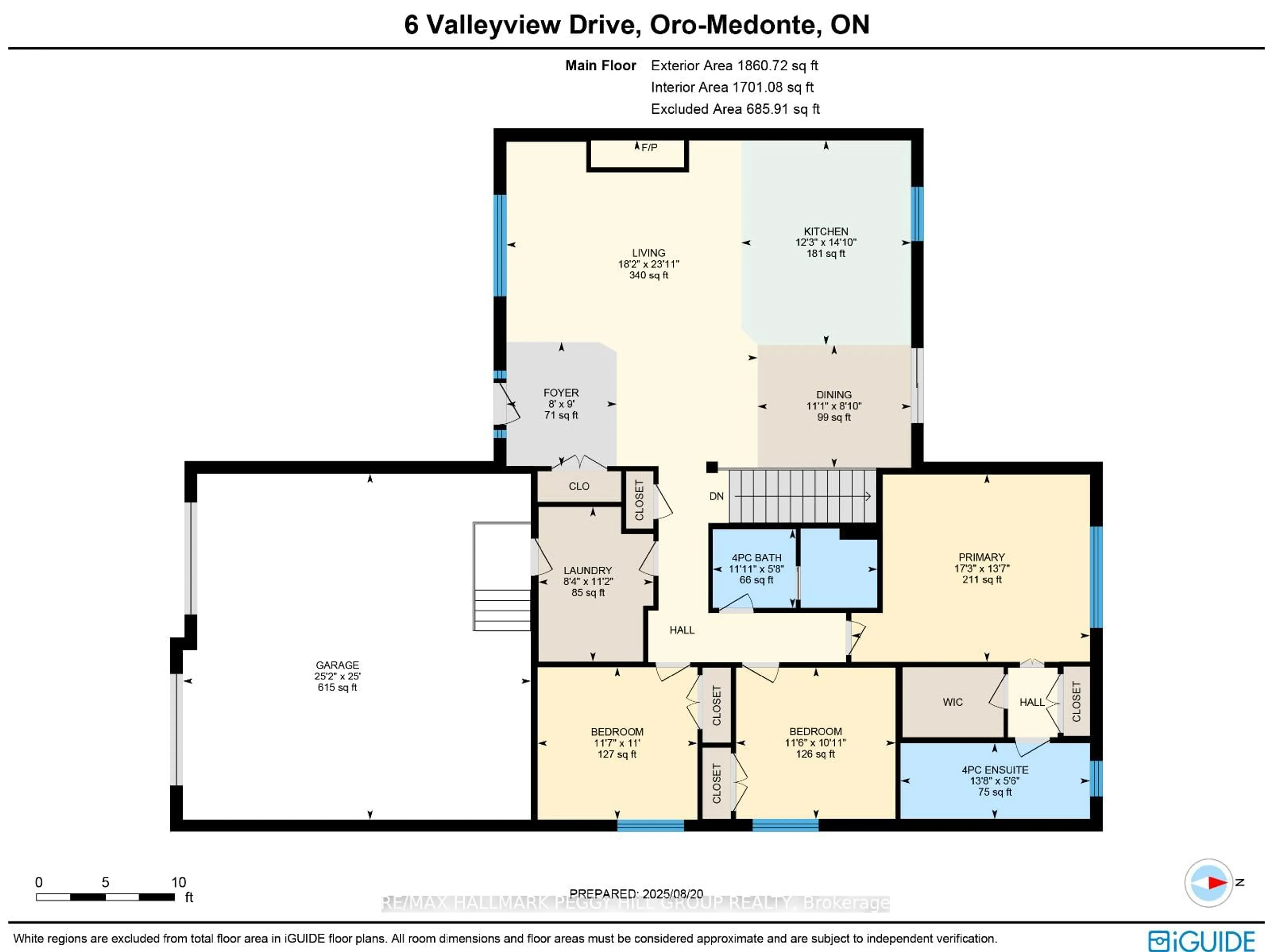 Floor plan for 6 Valleyview Dr, Oro-Medonte Ontario L0K 1N0