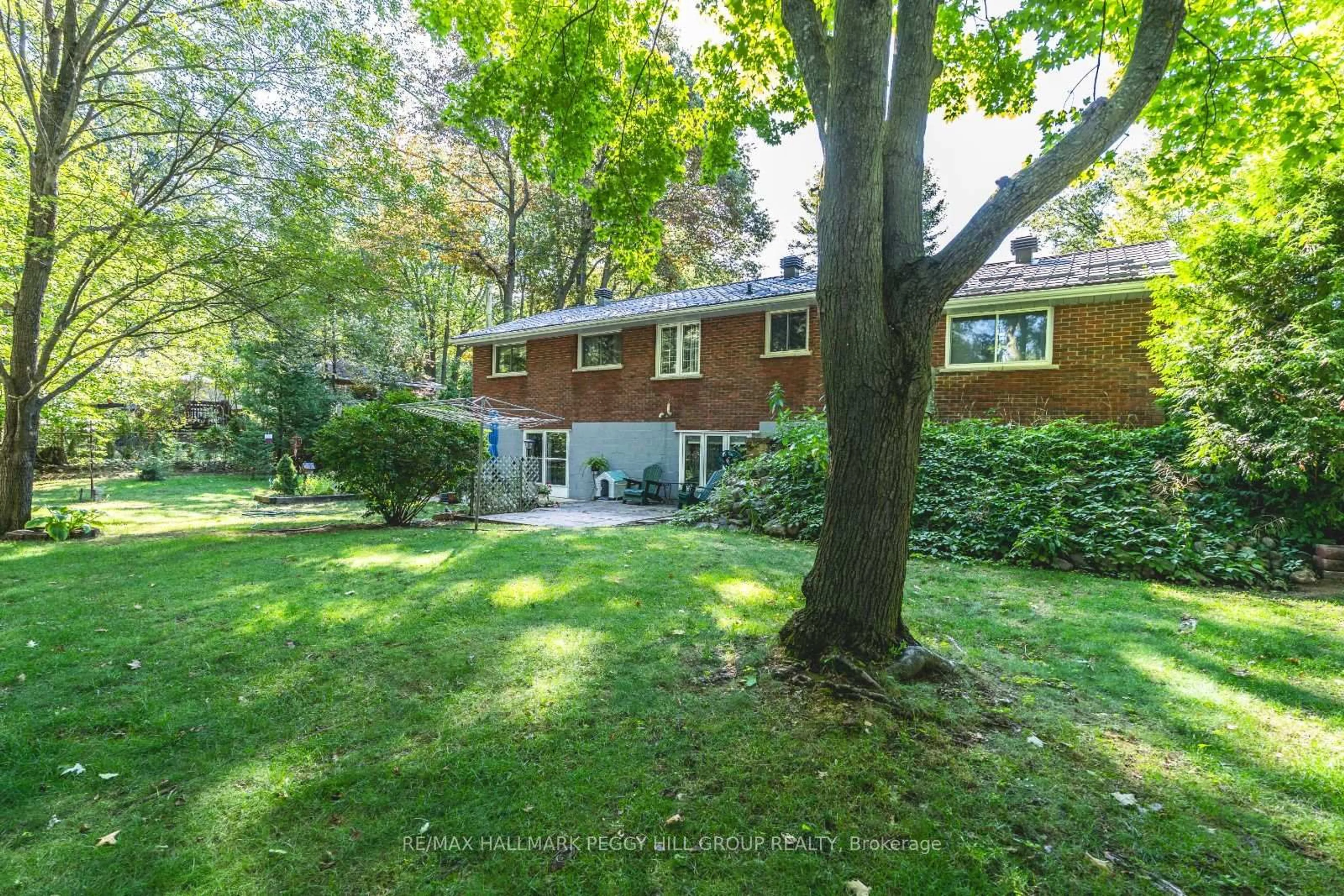 A pic from outside/outdoor area/front of a property/back of a property/a pic from drone, forest/trees view for 82 Helena St, Wasaga Beach Ontario L9Z 1R1