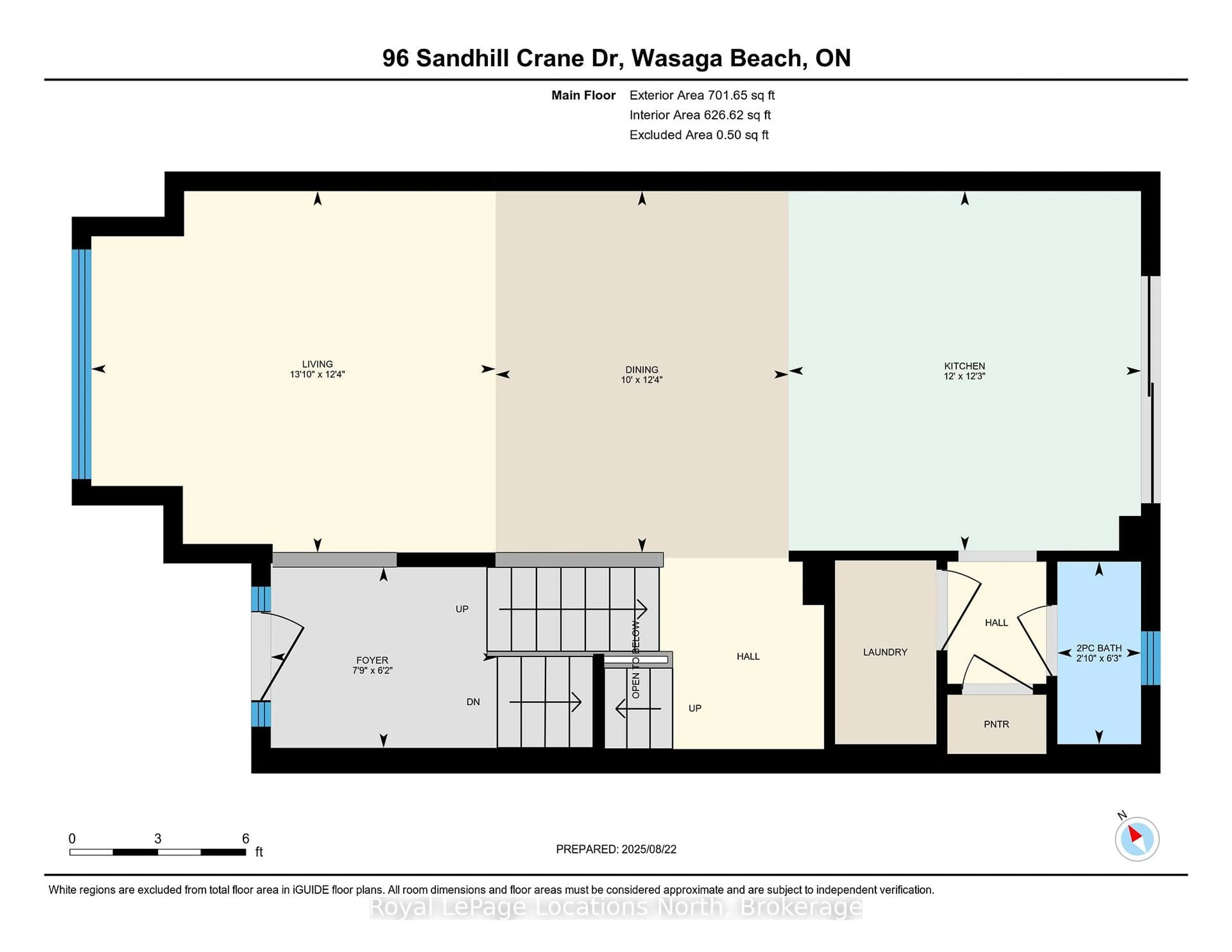 Floor plan for 96 Sandhill Crane Dr, Wasaga Beach Ontario L9Z 0K4
