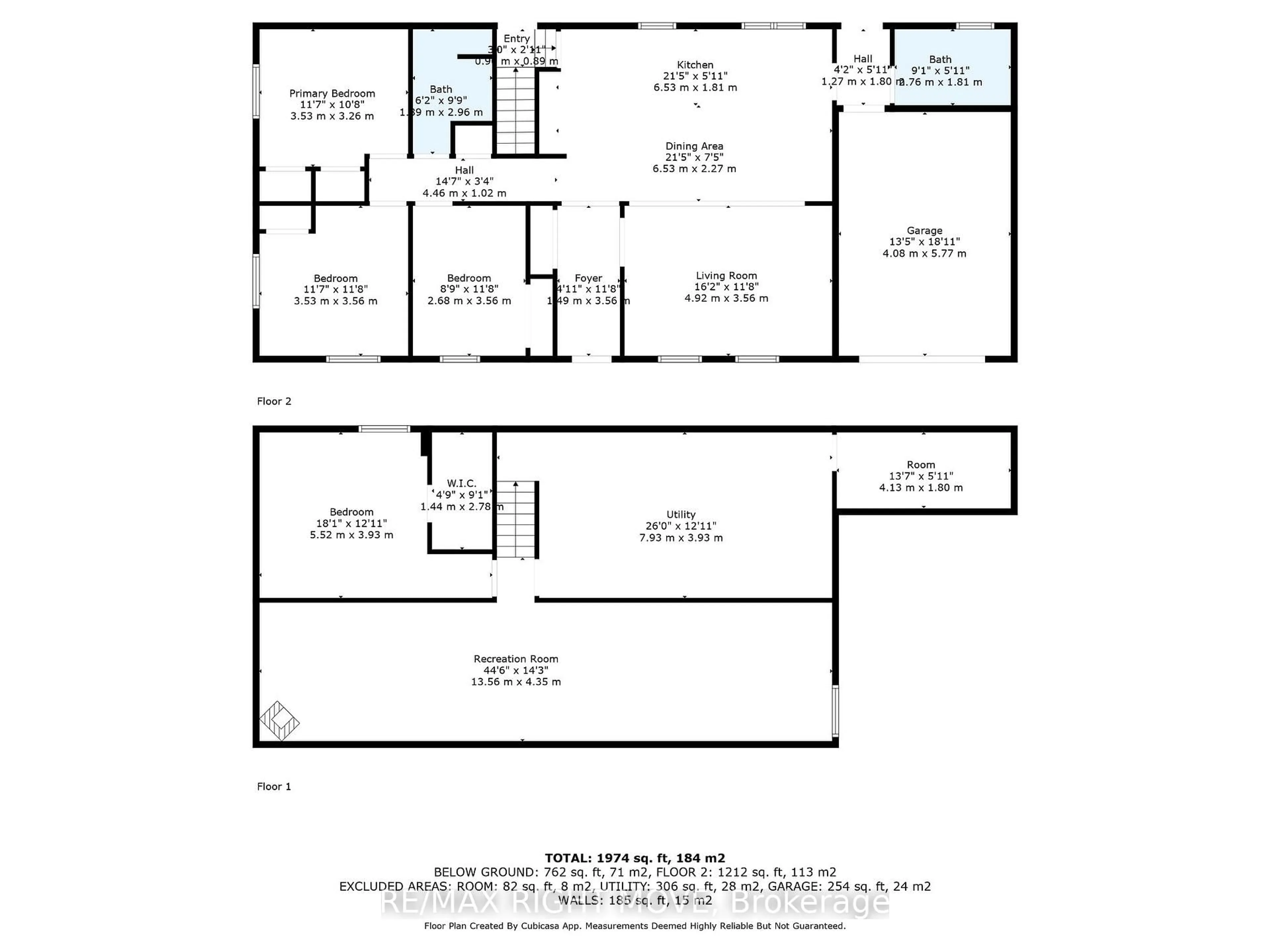 Floor plan for 2009 Marchmont Rd, Severn Ontario L3V 0V6