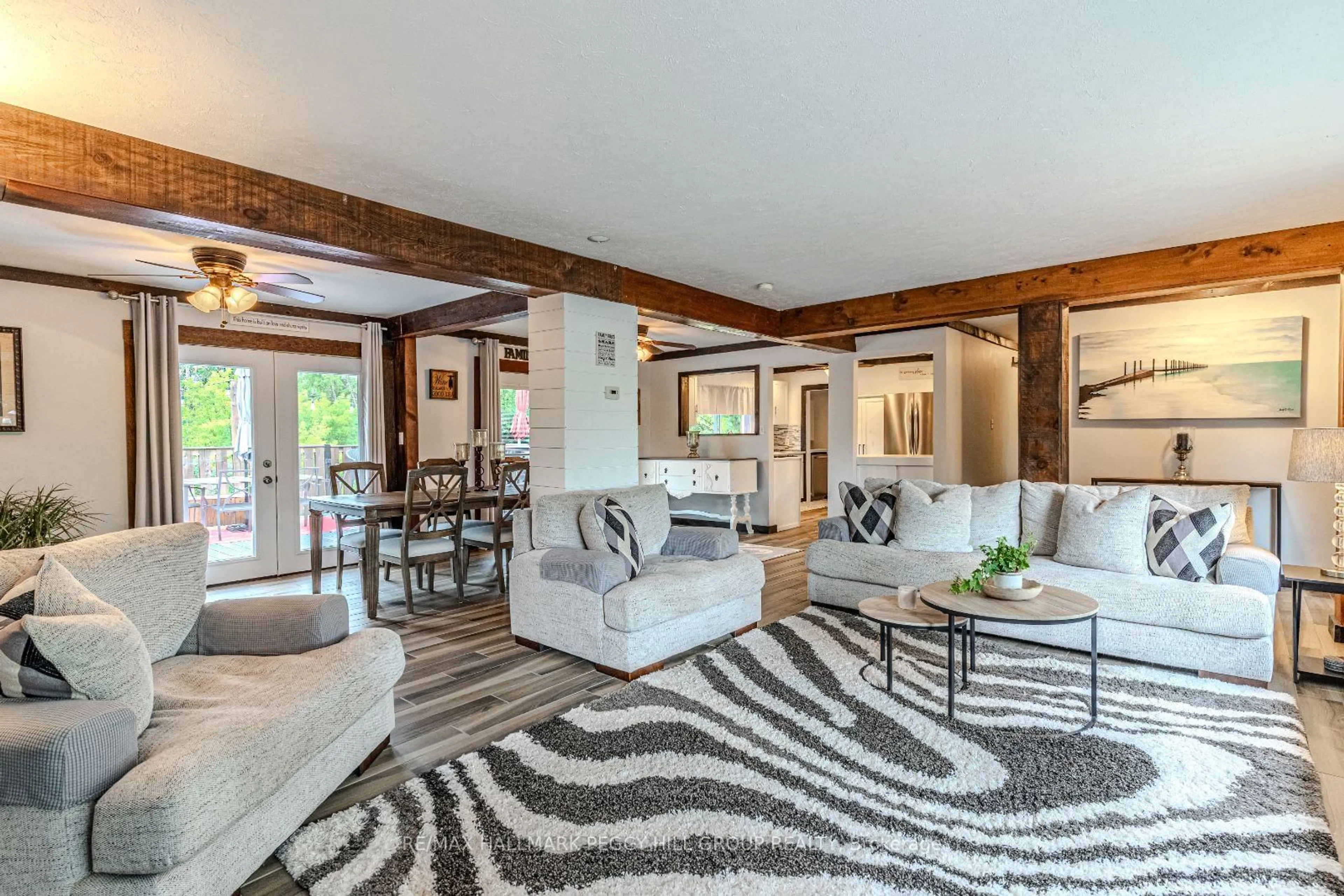 Living room with furniture, unknown for 2447 Ridge Rd, Oro-Medonte Ontario L0L 2L0