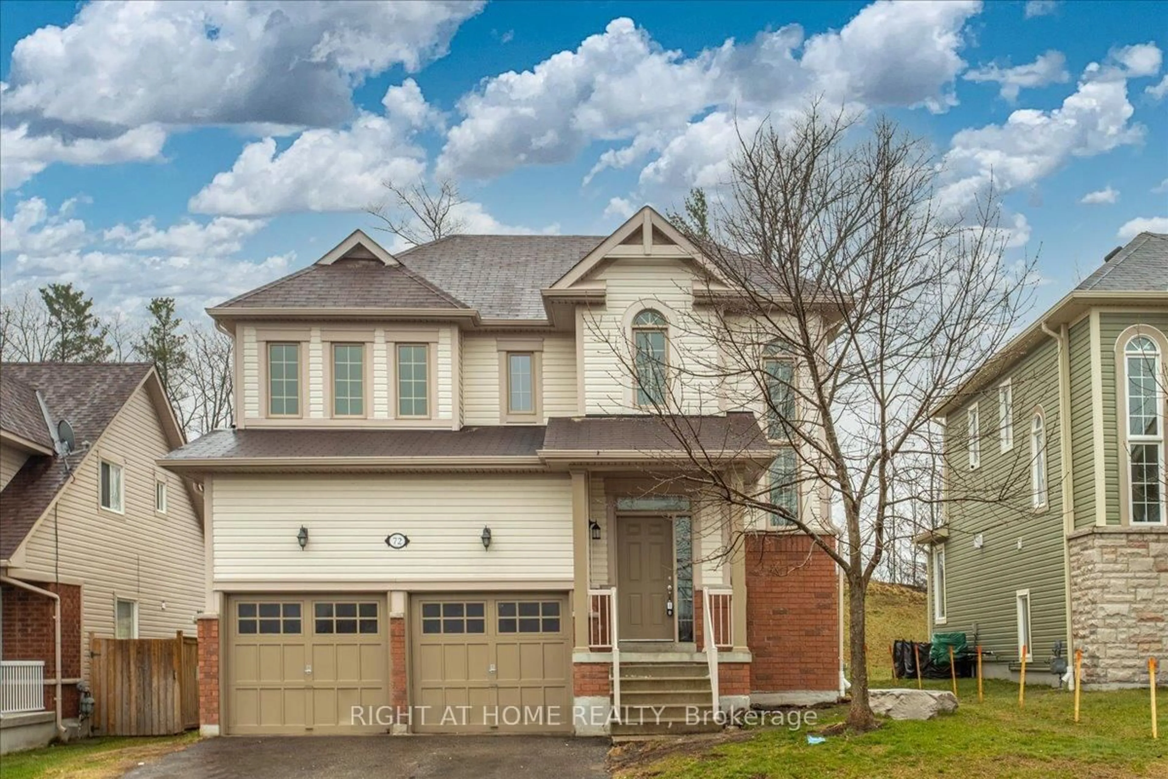 Home with brick exterior material, street for 72 Christy Dr, Wasaga Beach Ontario L9Z 0E5