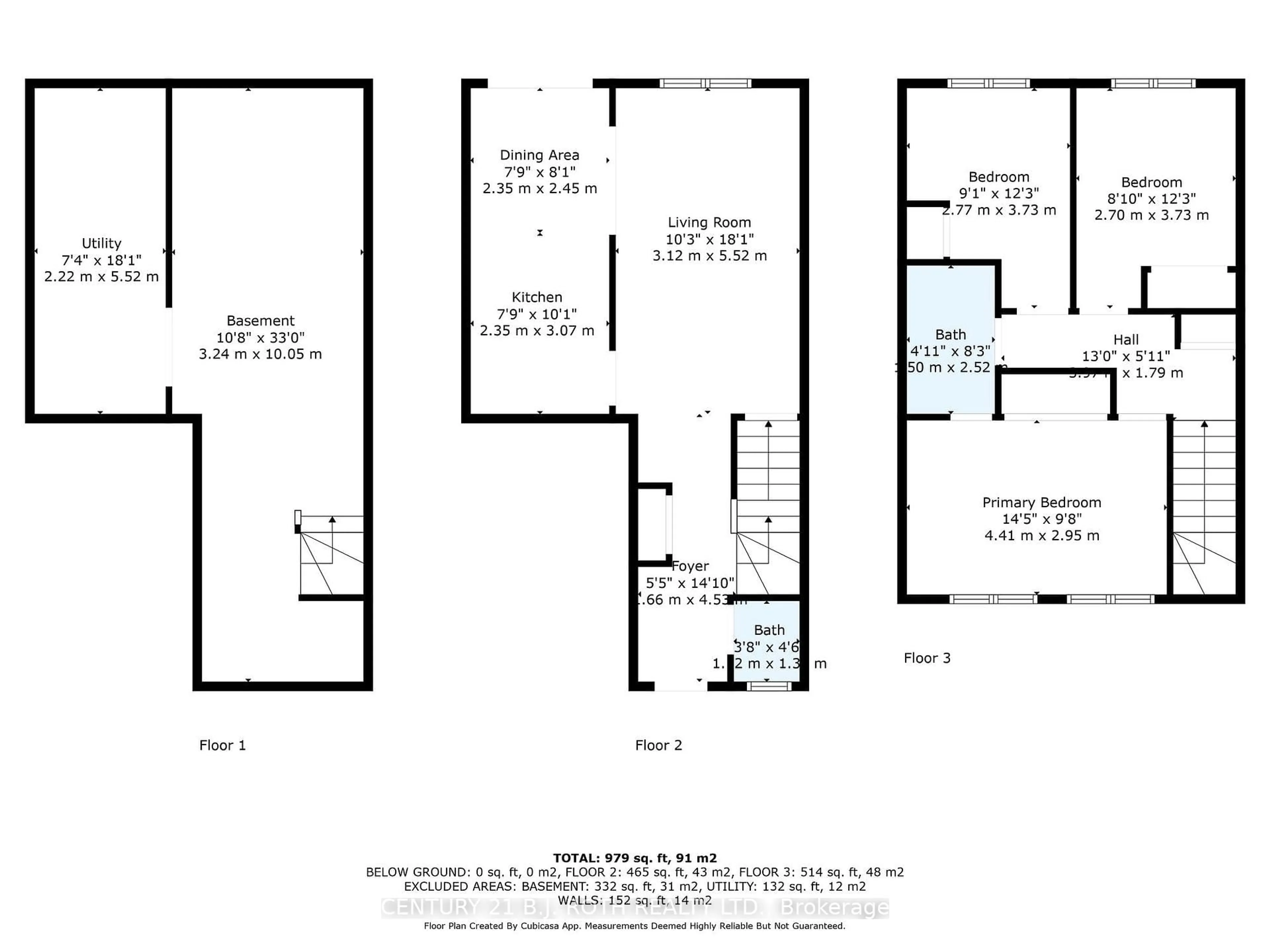 Floor plan for 32 Goodwin Dr, Barrie Ontario L4N 5Z7
