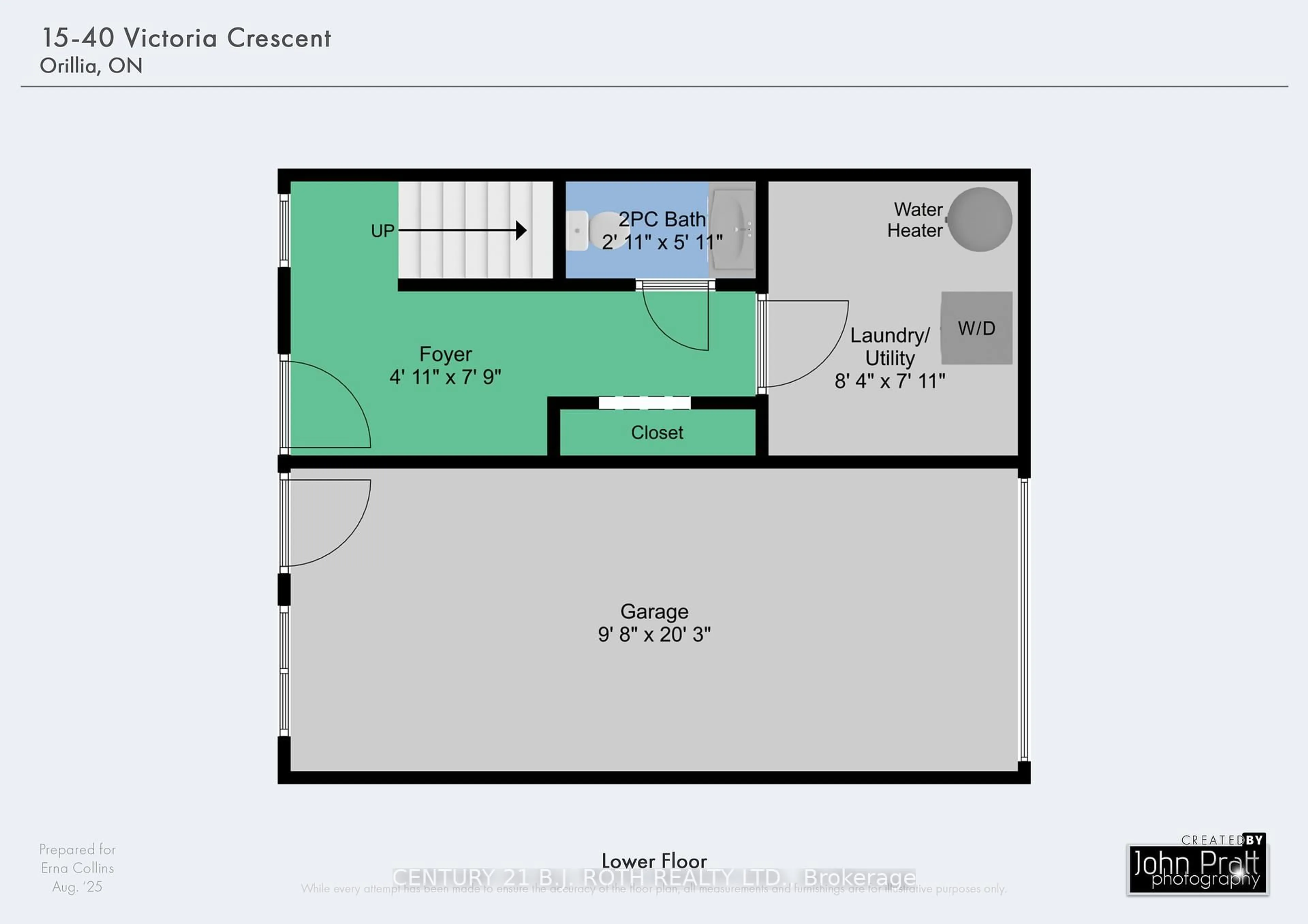 Floor plan for 40 VICTORIA Cres #15, Orillia Ontario L3V 6N6